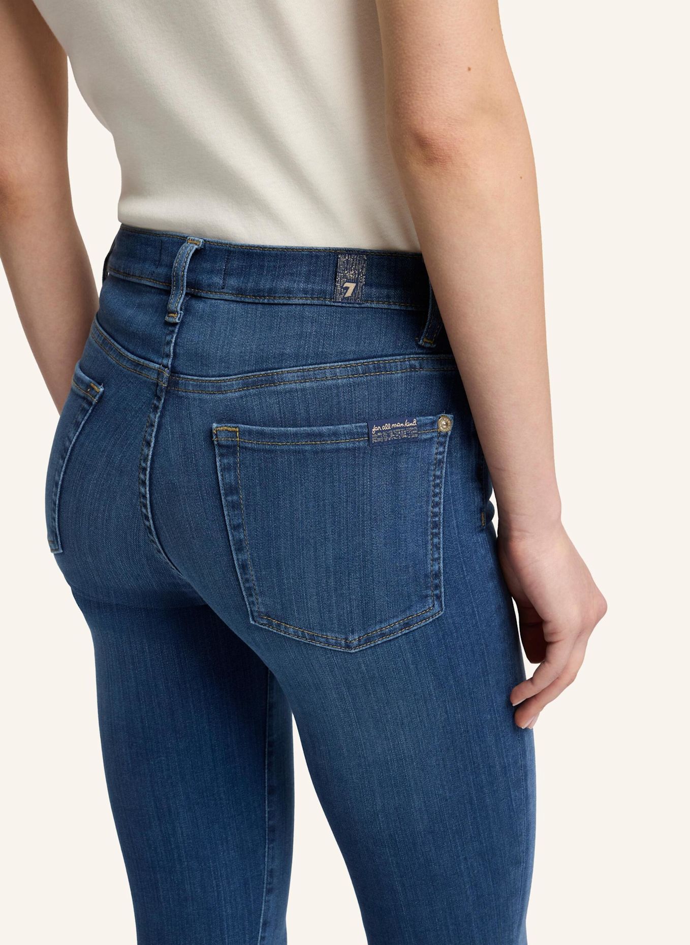 7 for all mankind Skinny jeans HW SKINNY: Mid Blue