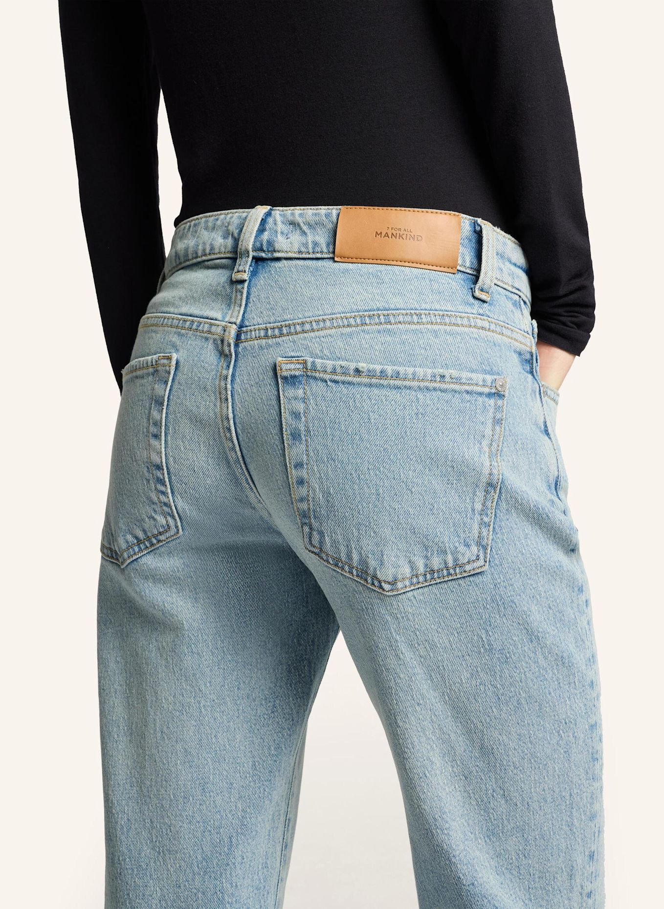 7 for all mankind Straight jeans CALIE STRAIGHT: Light Blue