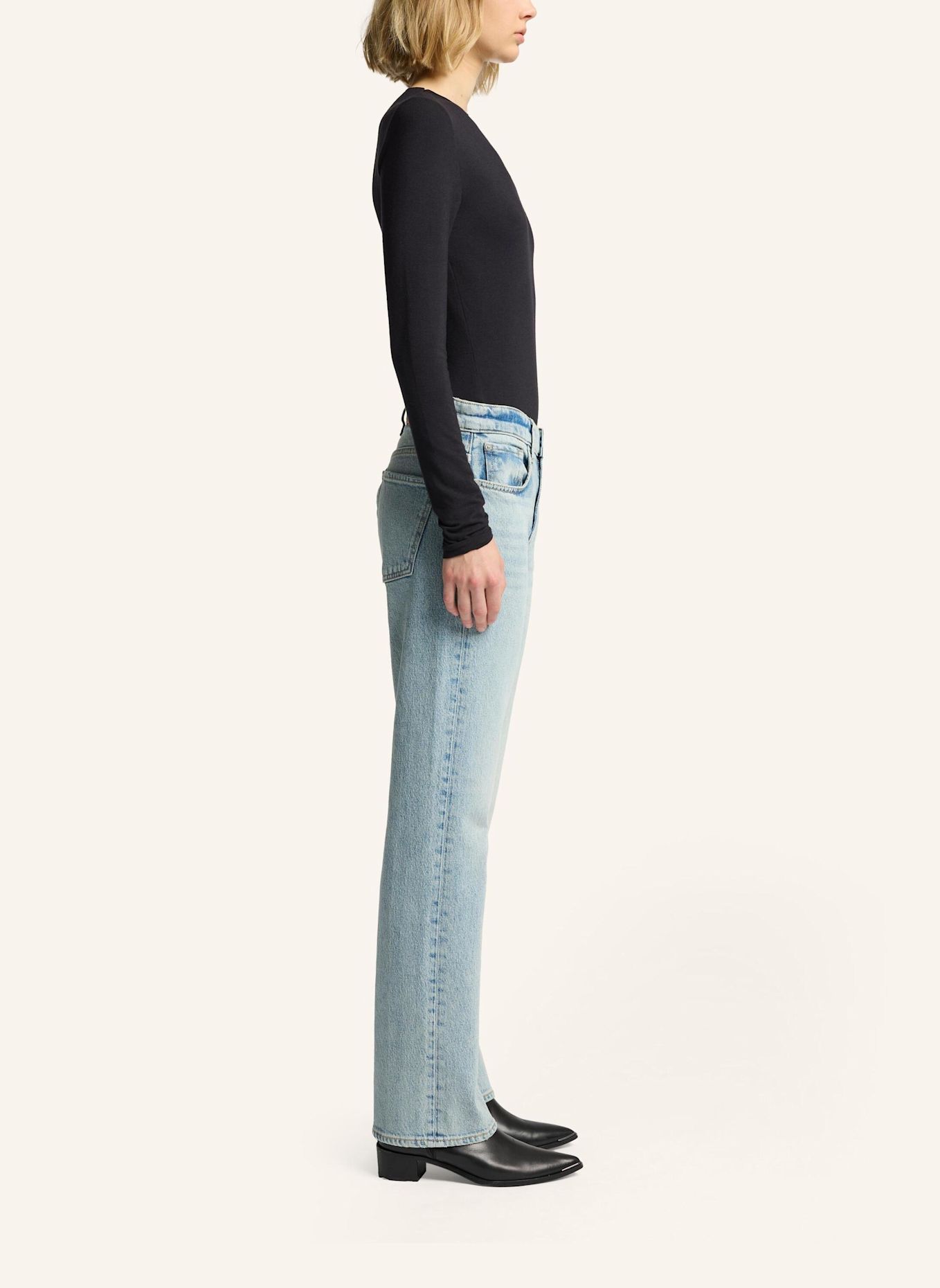 7 for all mankind Straight jeans CALIE STRAIGHT: Light Blue