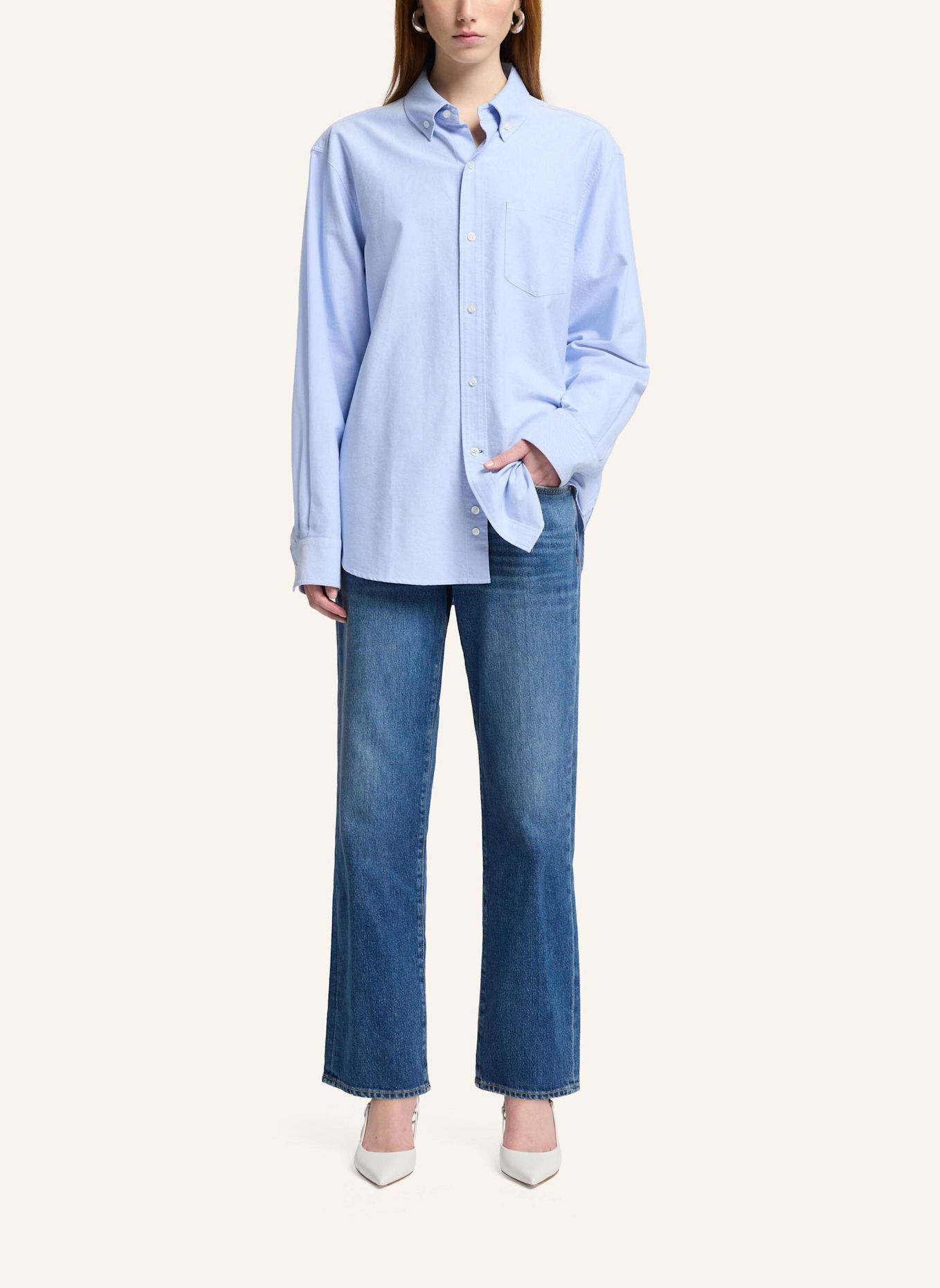 7 for all mankind Straight jeans CALIE STRAIGHT: Mid Blue