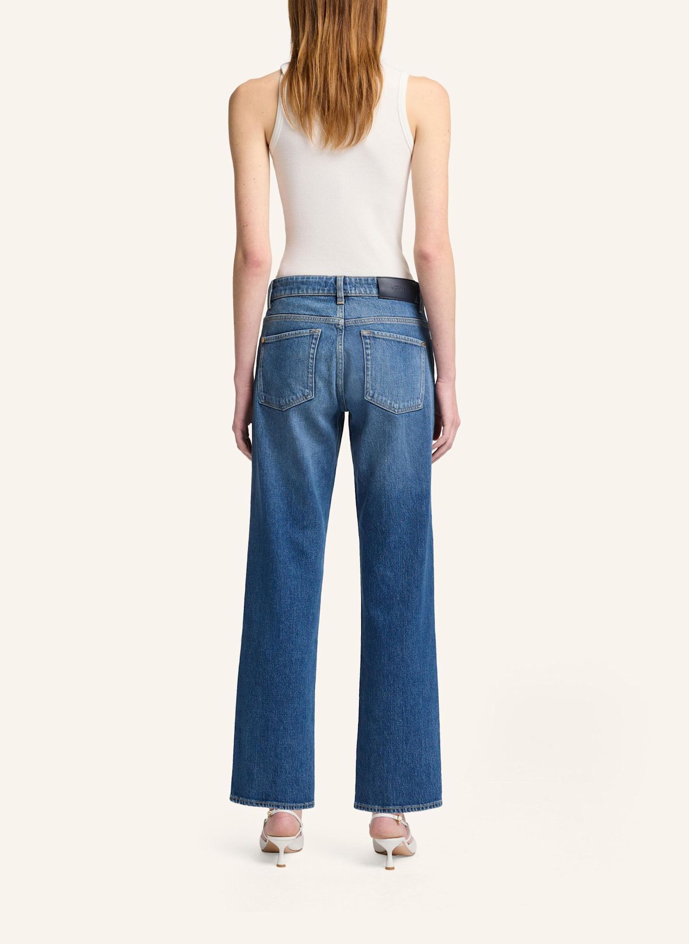 7 for all mankind Straight jeans CALIE STRAIGHT: Mid Blue