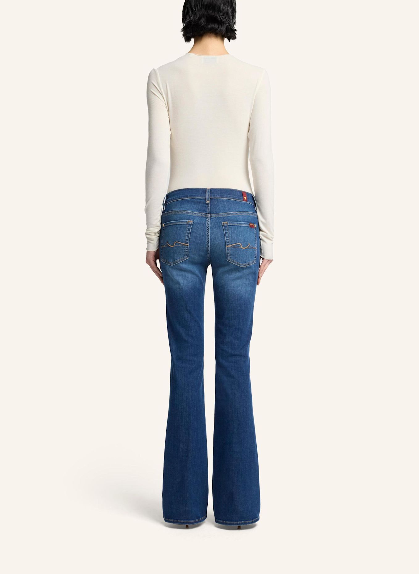 7 for all mankind Bootcut jeans BOOTCUT: BLUE