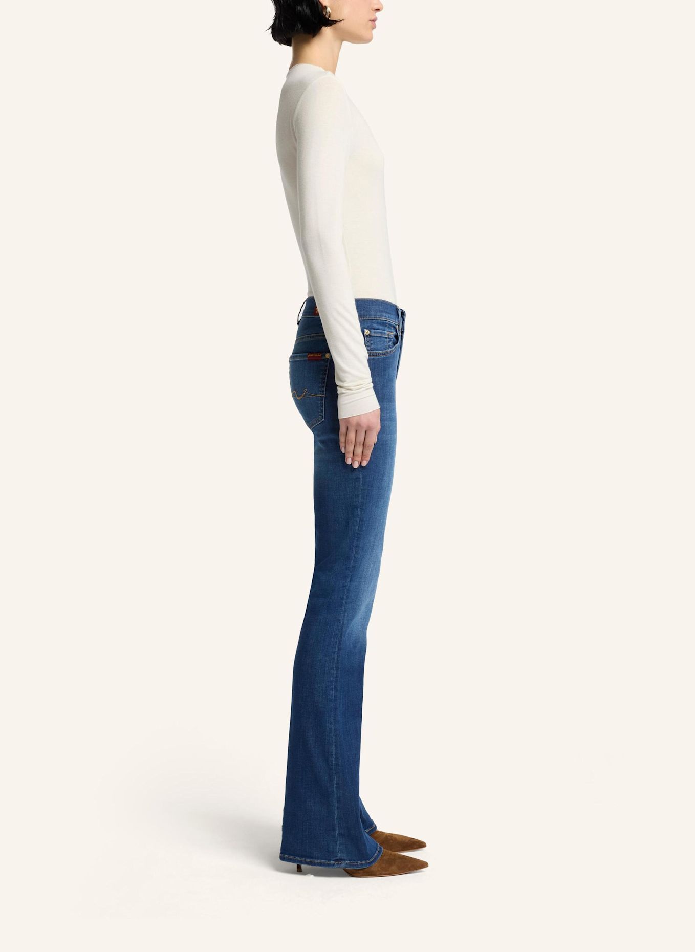 7 for all mankind Bootcut jeans BOOTCUT: BLUE