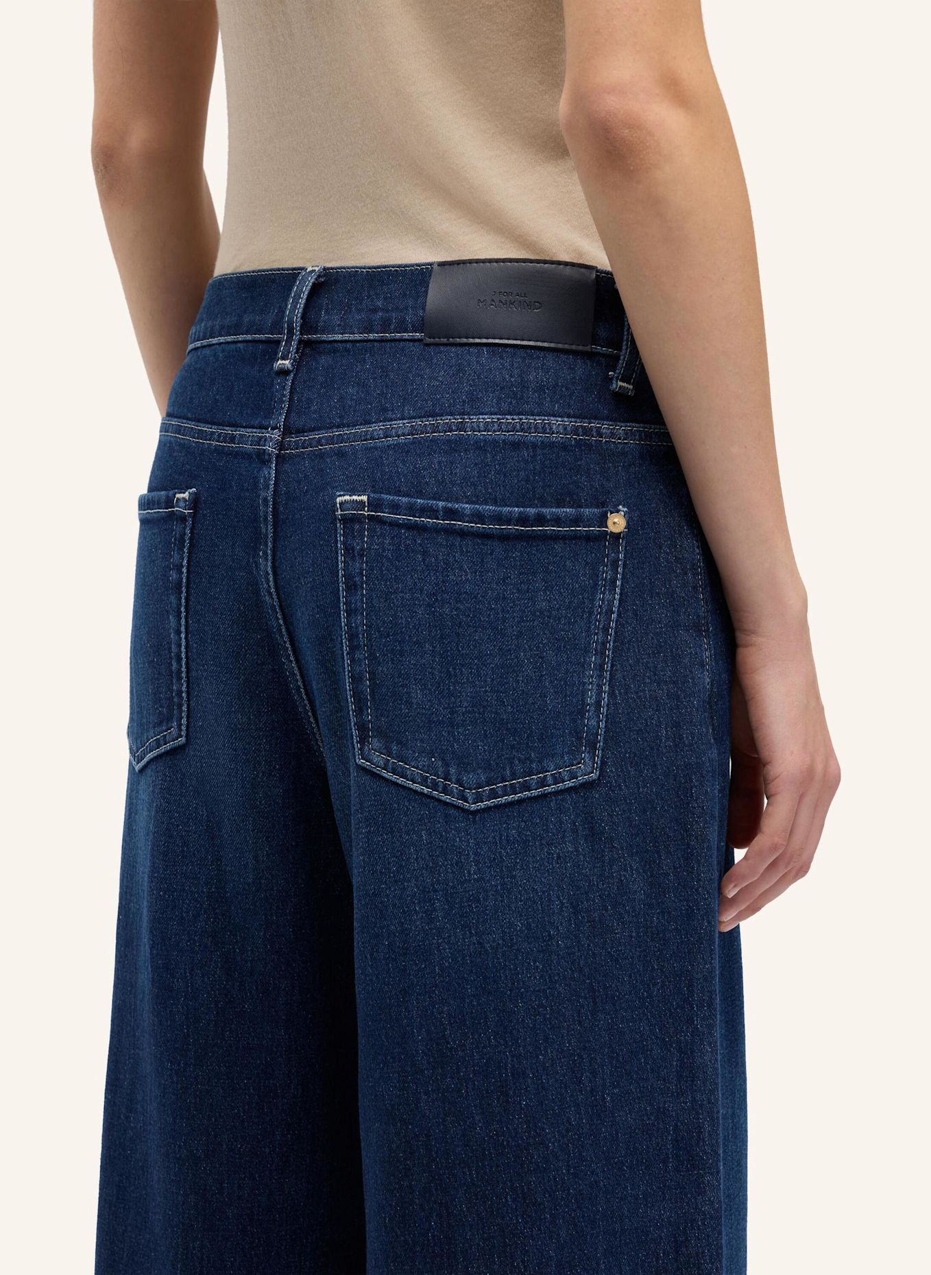 7 for all mankind Jeans MAIRE WIDE LEG Wide fit: Dark Blue