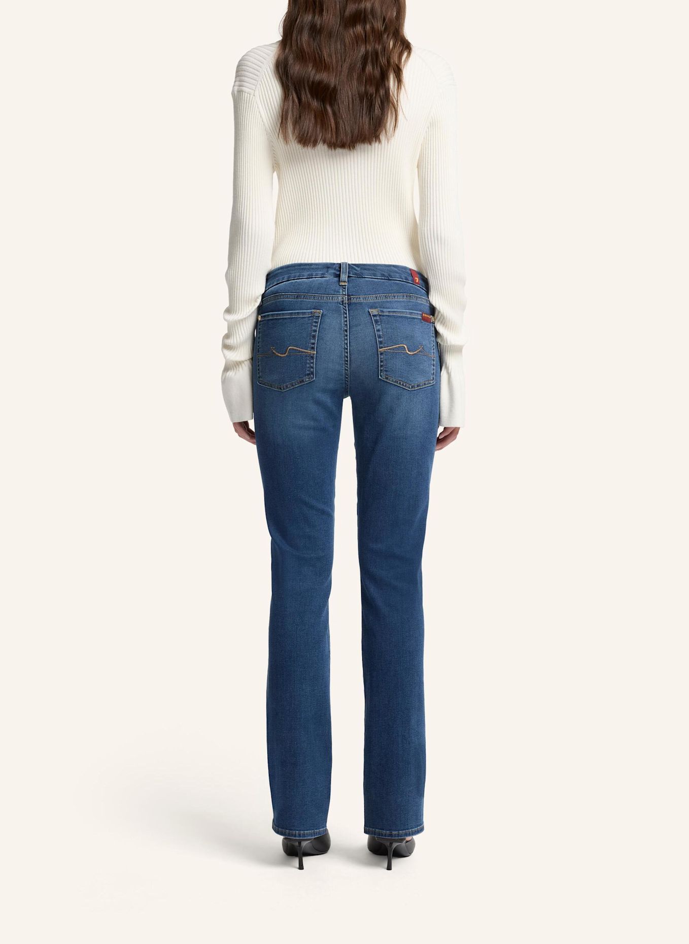 7 for all mankind Straight jeans KIMMIE STRAIGHT: Mid Blue