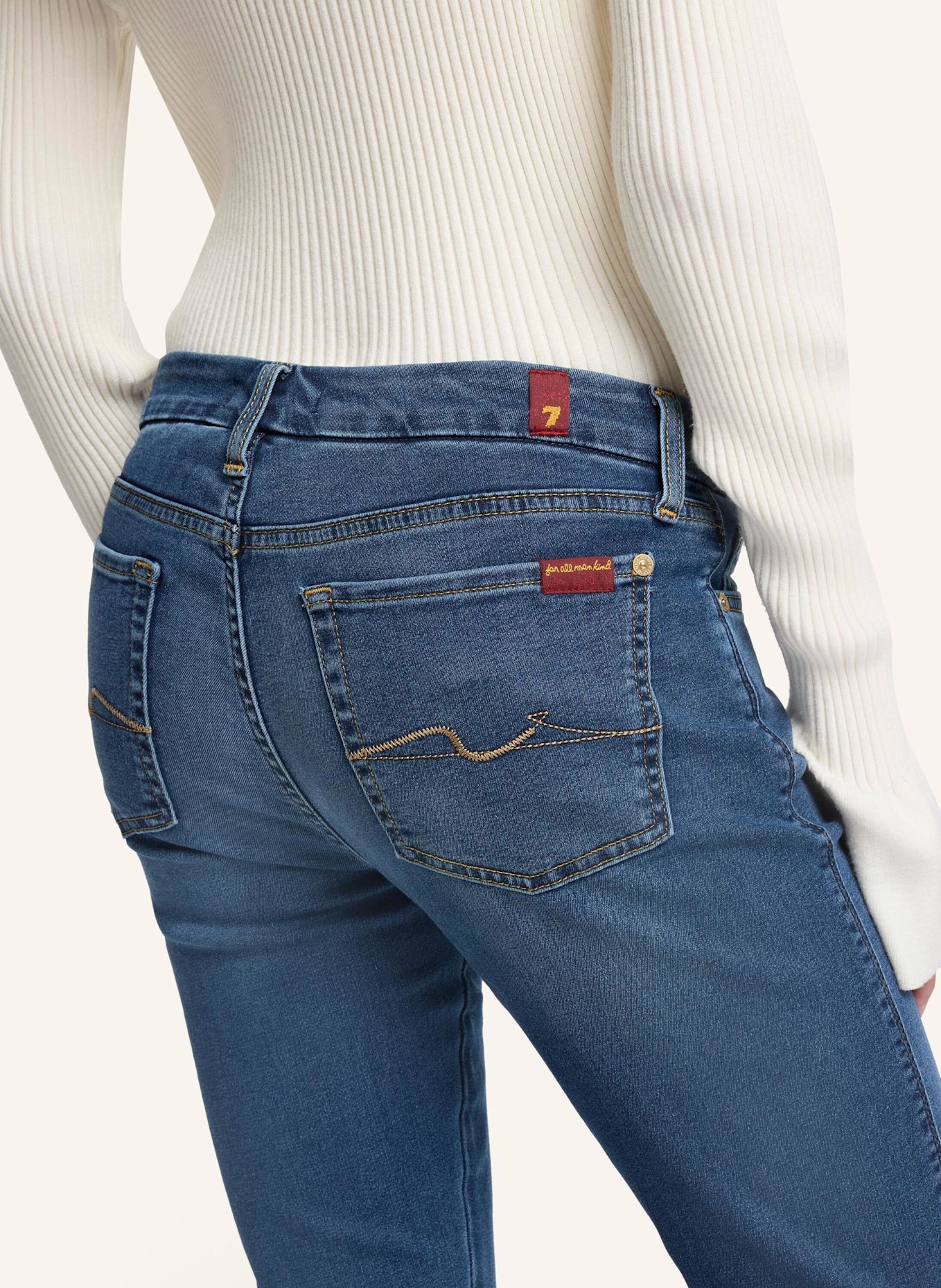 7 for all mankind Straight jeans KIMMIE STRAIGHT: Mid Blue