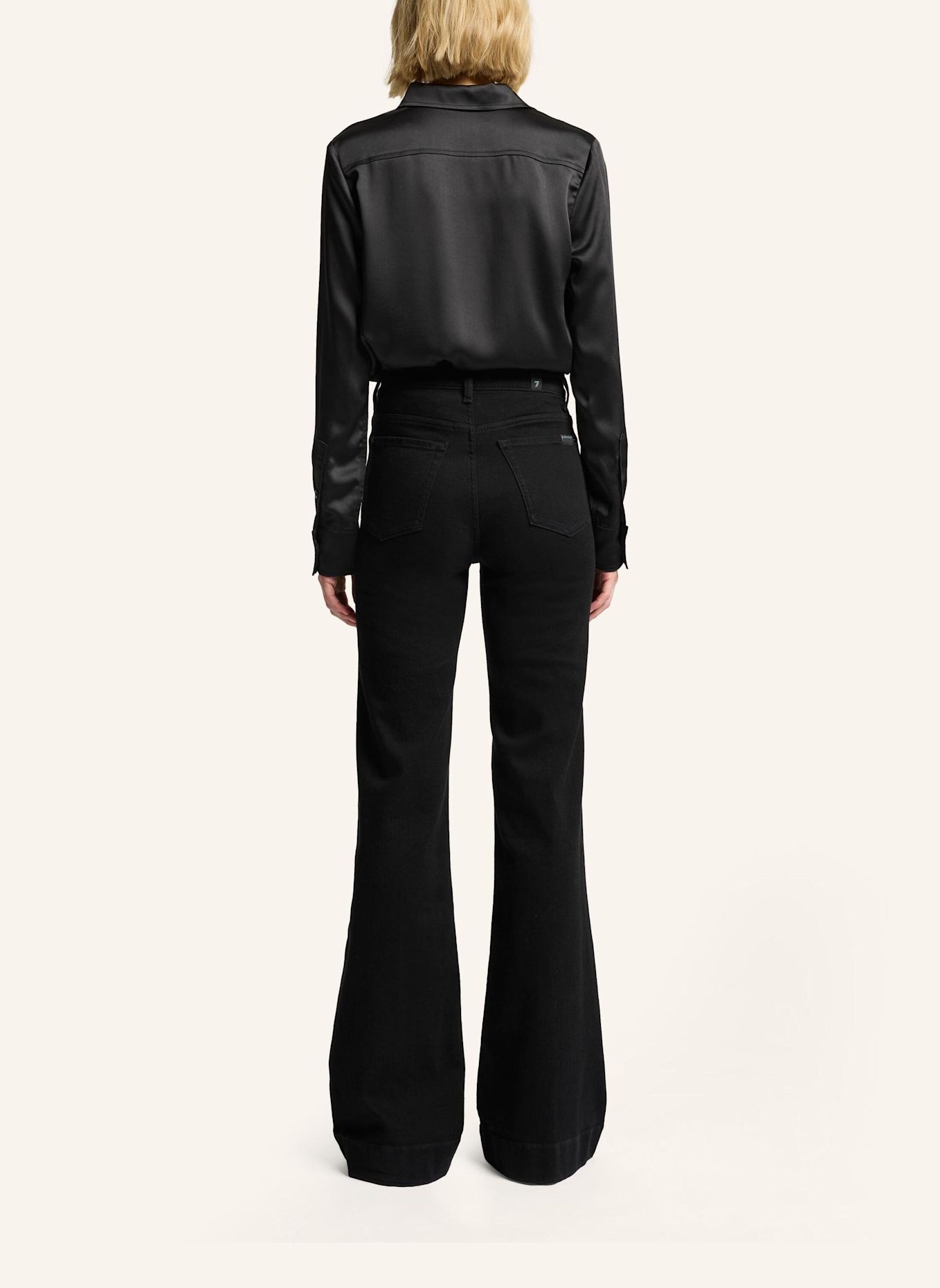 7 for all mankind Jeans MODERN DOJO Flare-fit: Black Black