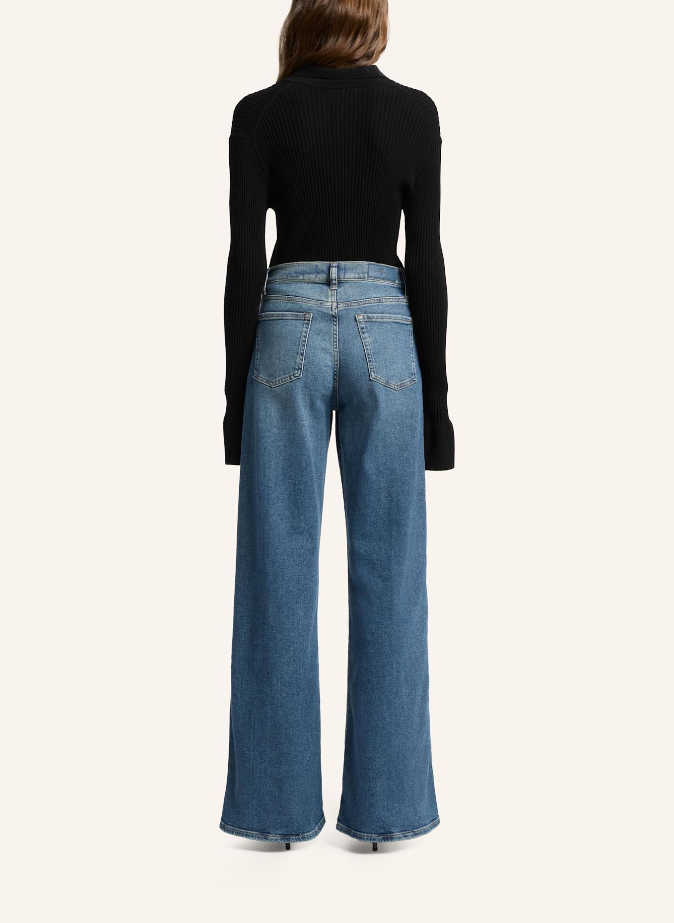 7 for all mankind Flared Jeans LOTTA: Mid Blue
