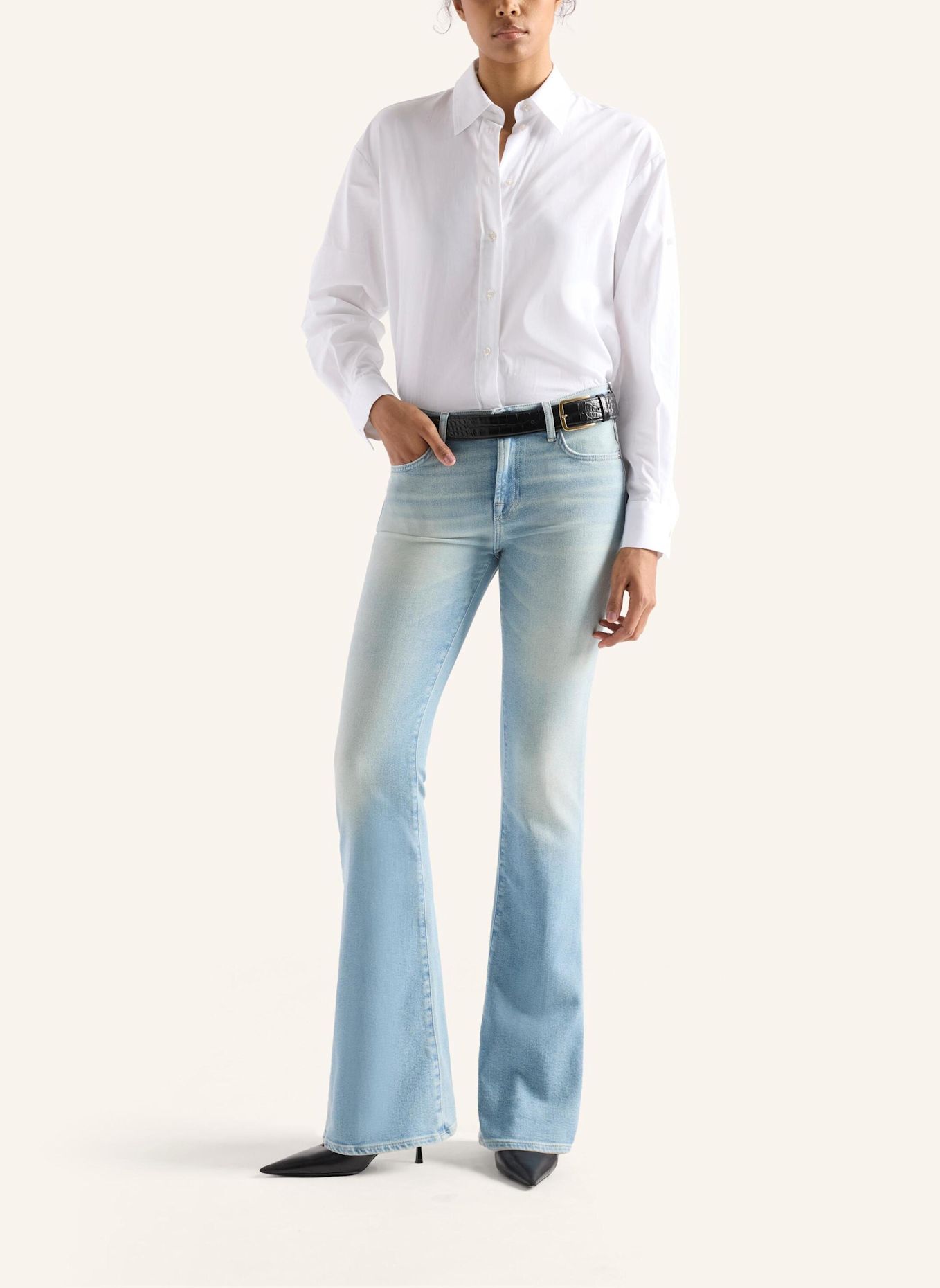 7 for all mankind Jeans BOOTCUT TAILORLESS Bootcut fit: BLAU