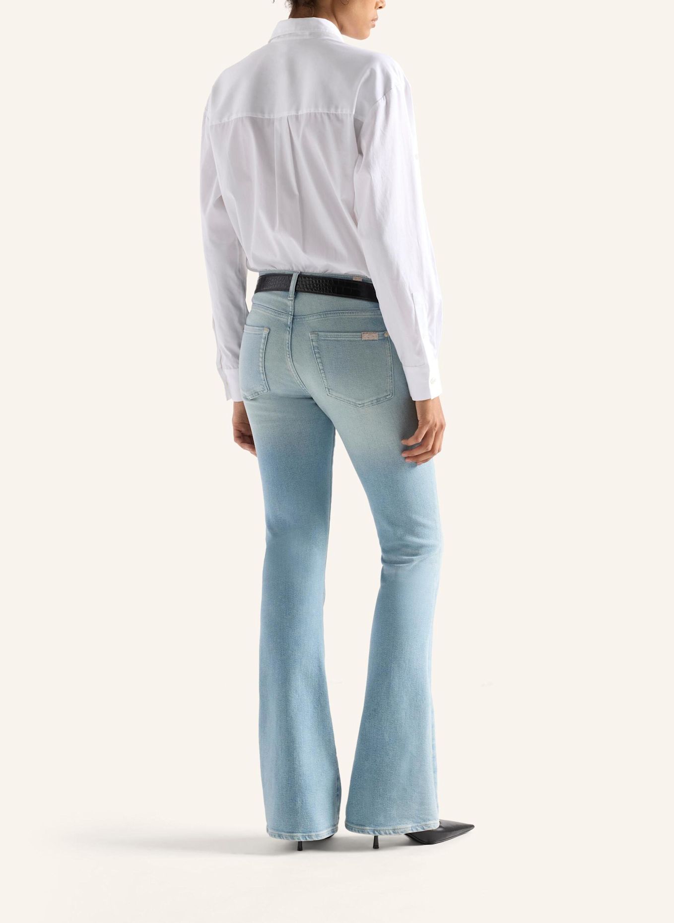 7 for all mankind Jeans BOOTCUT TAILORLESS Bootcut fit: BLAU