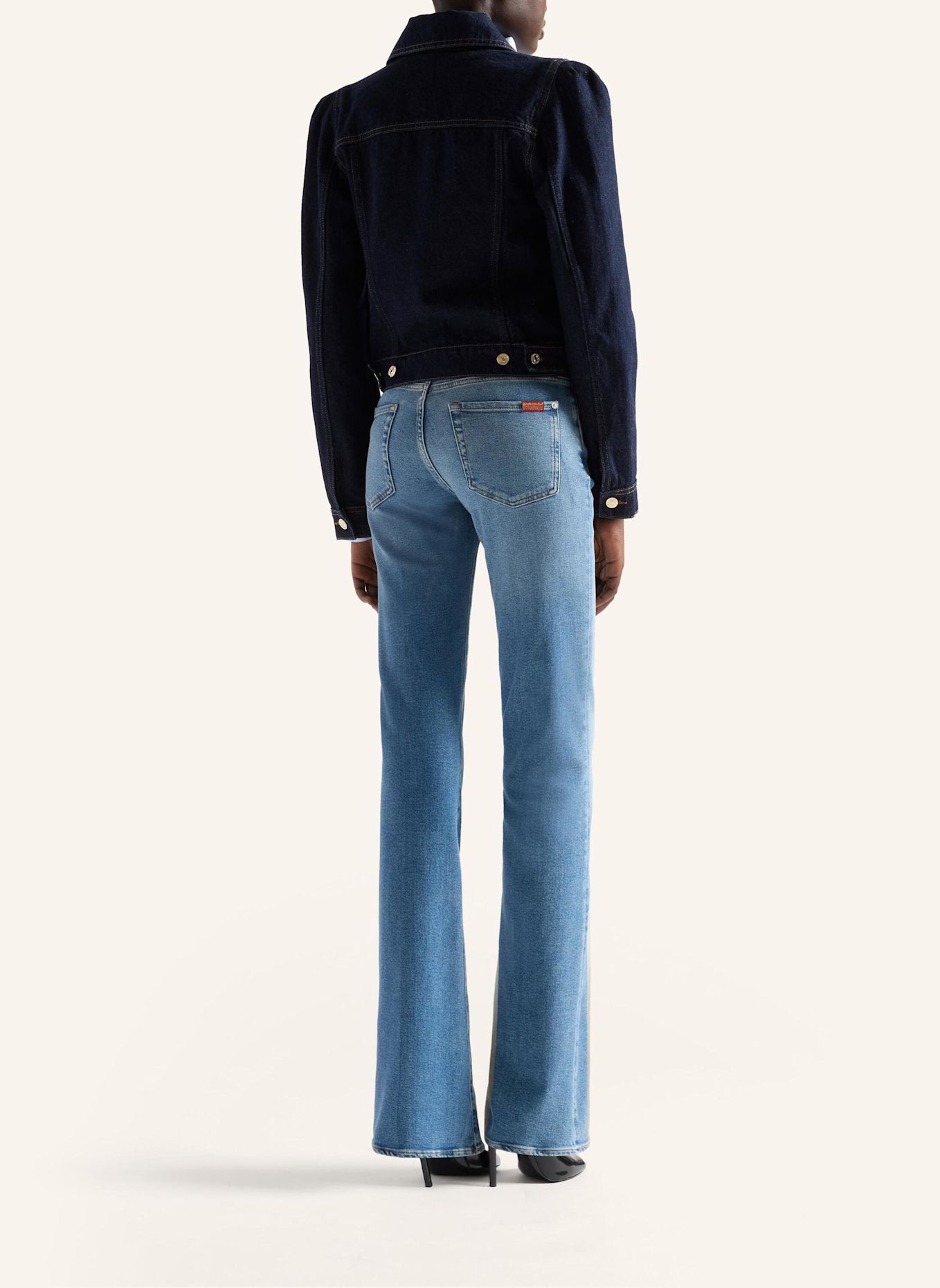 7 for all mankind Jeans BOOTCUT TAILORLESS Bootcut fit: BLAU