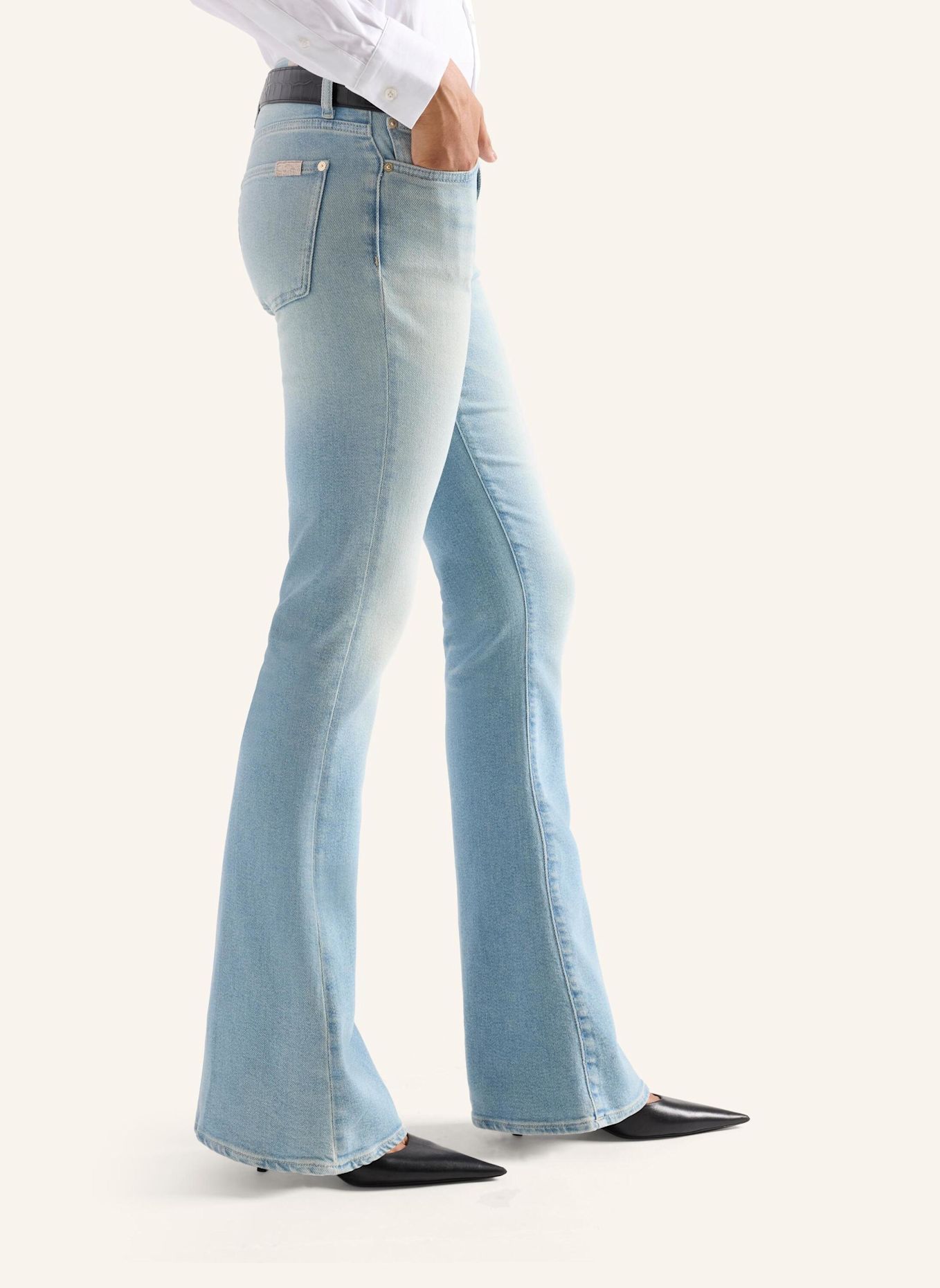 7 for all mankind Jeans BOOTCUT TAILORLESS Bootcut fit: BLAU