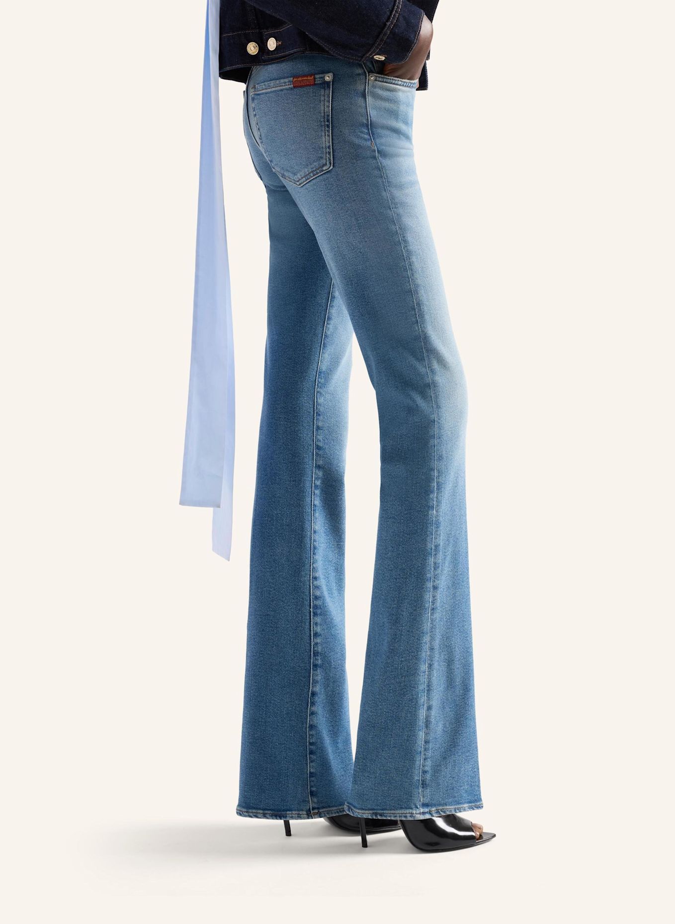 7 for all mankind Jeans BOOTCUT TAILORLESS Bootcut fit: BLAU