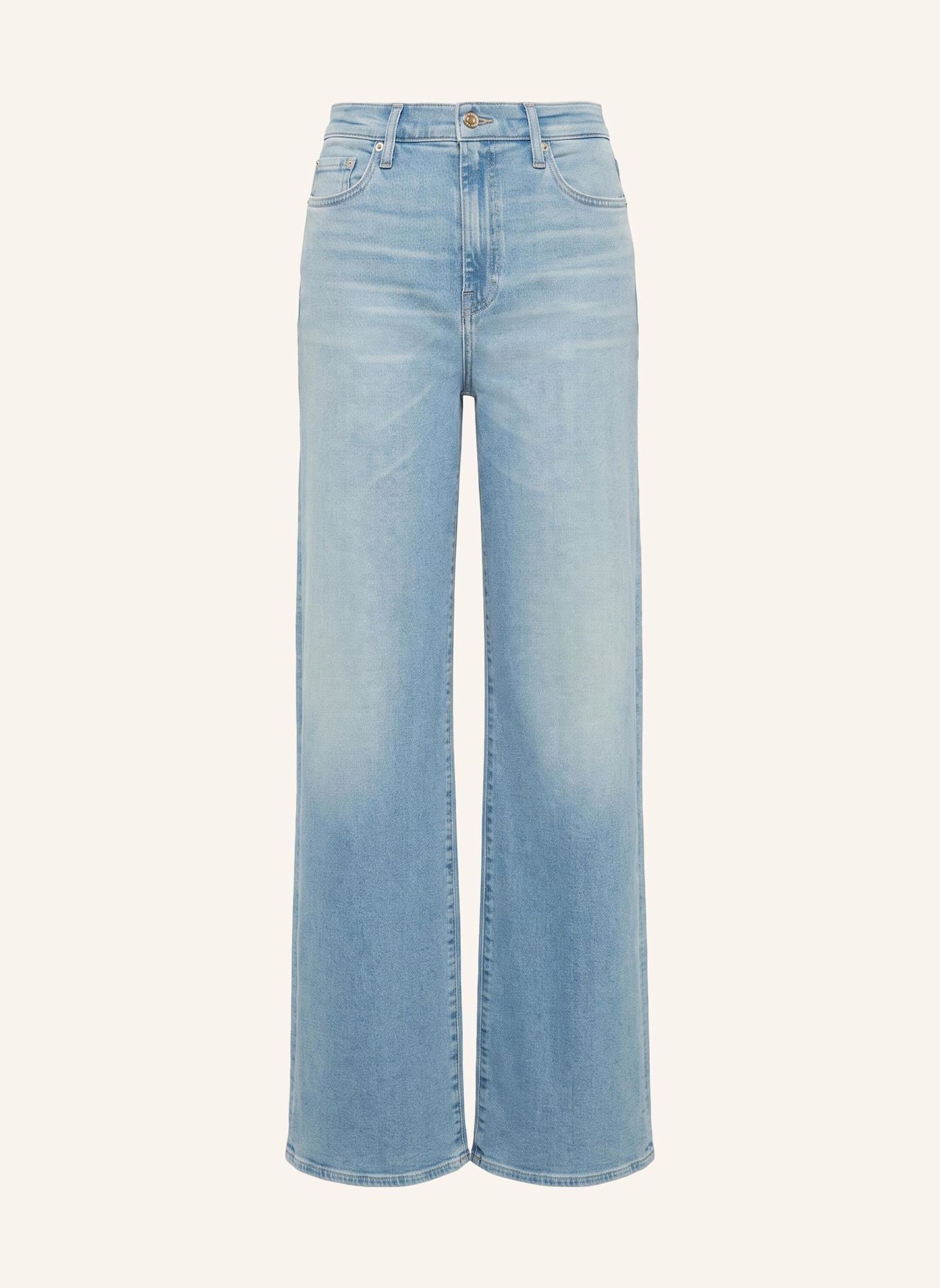 7 for all mankind LOTTA Wide-Fit Jeans: BLUE