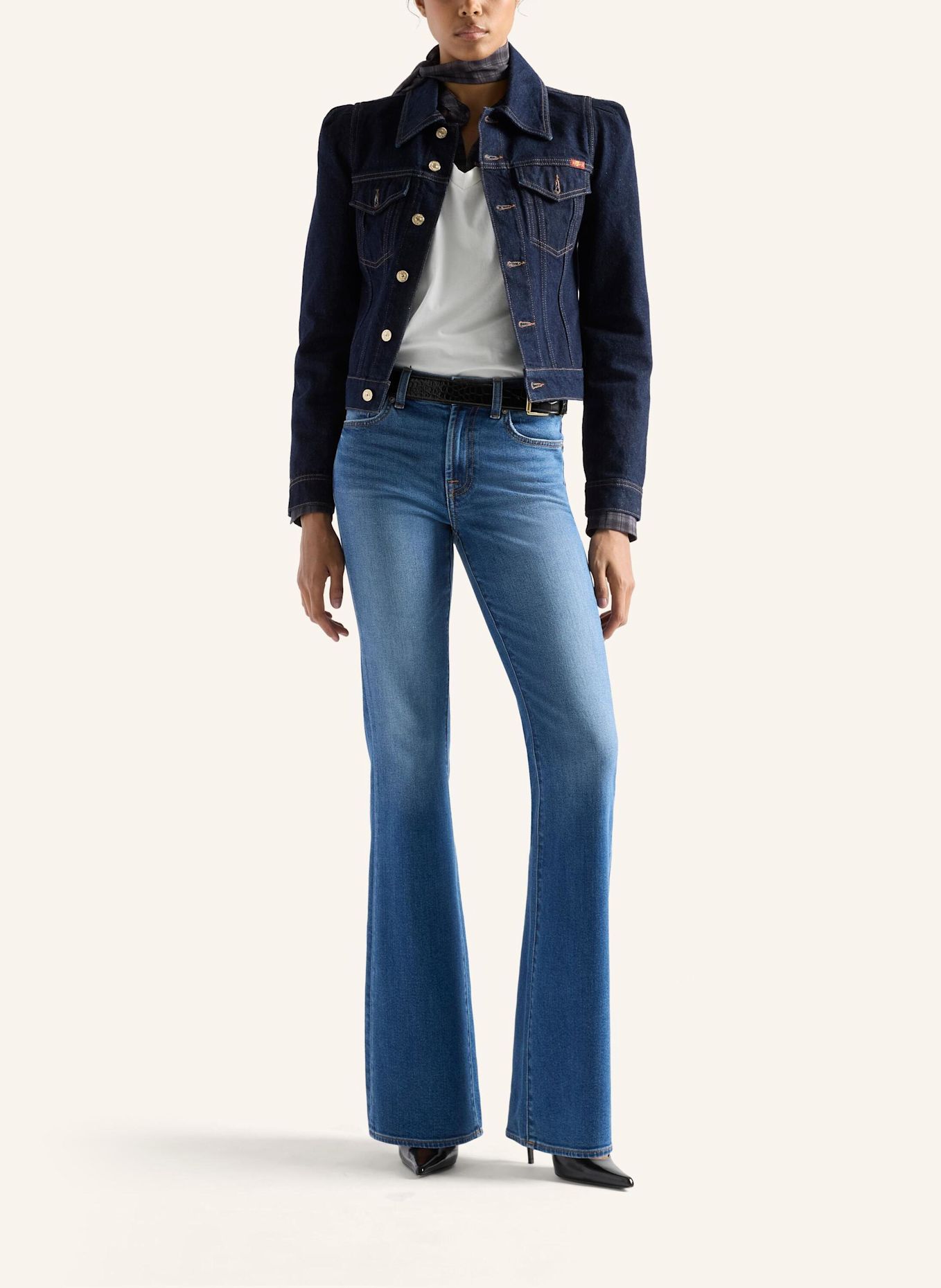 7 for all mankind Jeans THE LEGGY BOOTCUT Bootcut fit: BLAU
