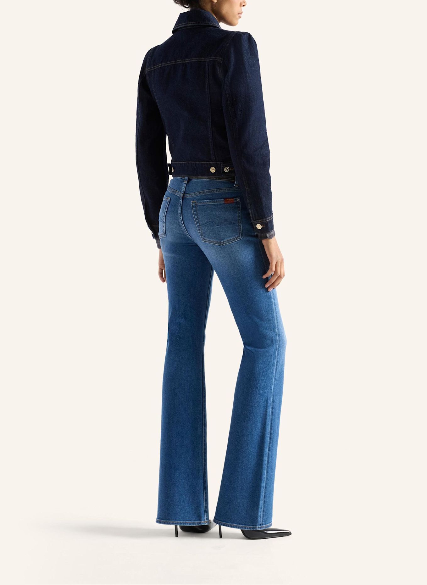 7 for all mankind Jeans THE LEGGY BOOTCUT Bootcut fit: BLAU
