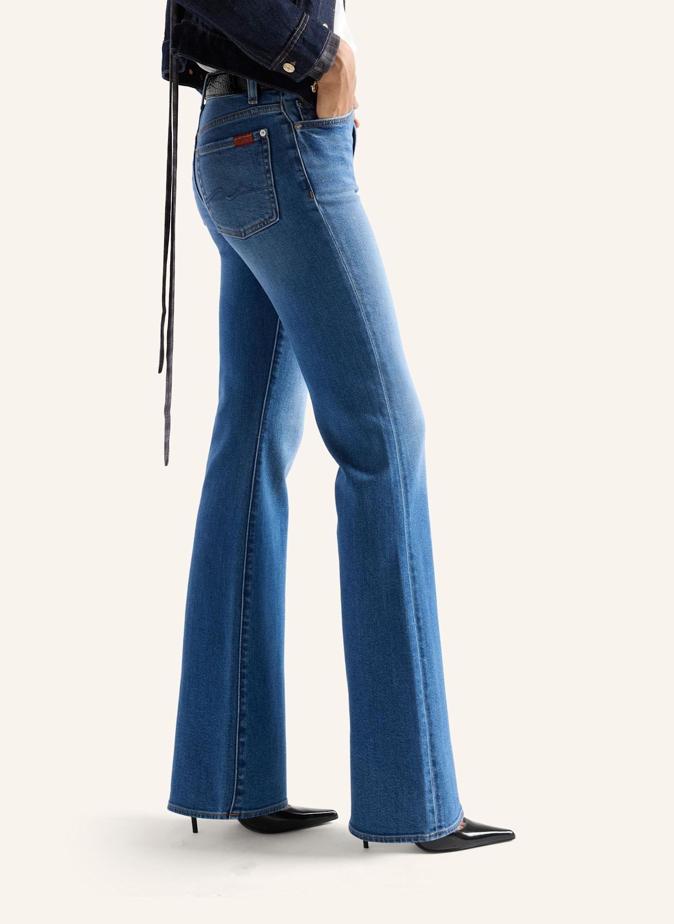 7 for all mankind Jeans THE LEGGY BOOTCUT Bootcut fit: BLAU