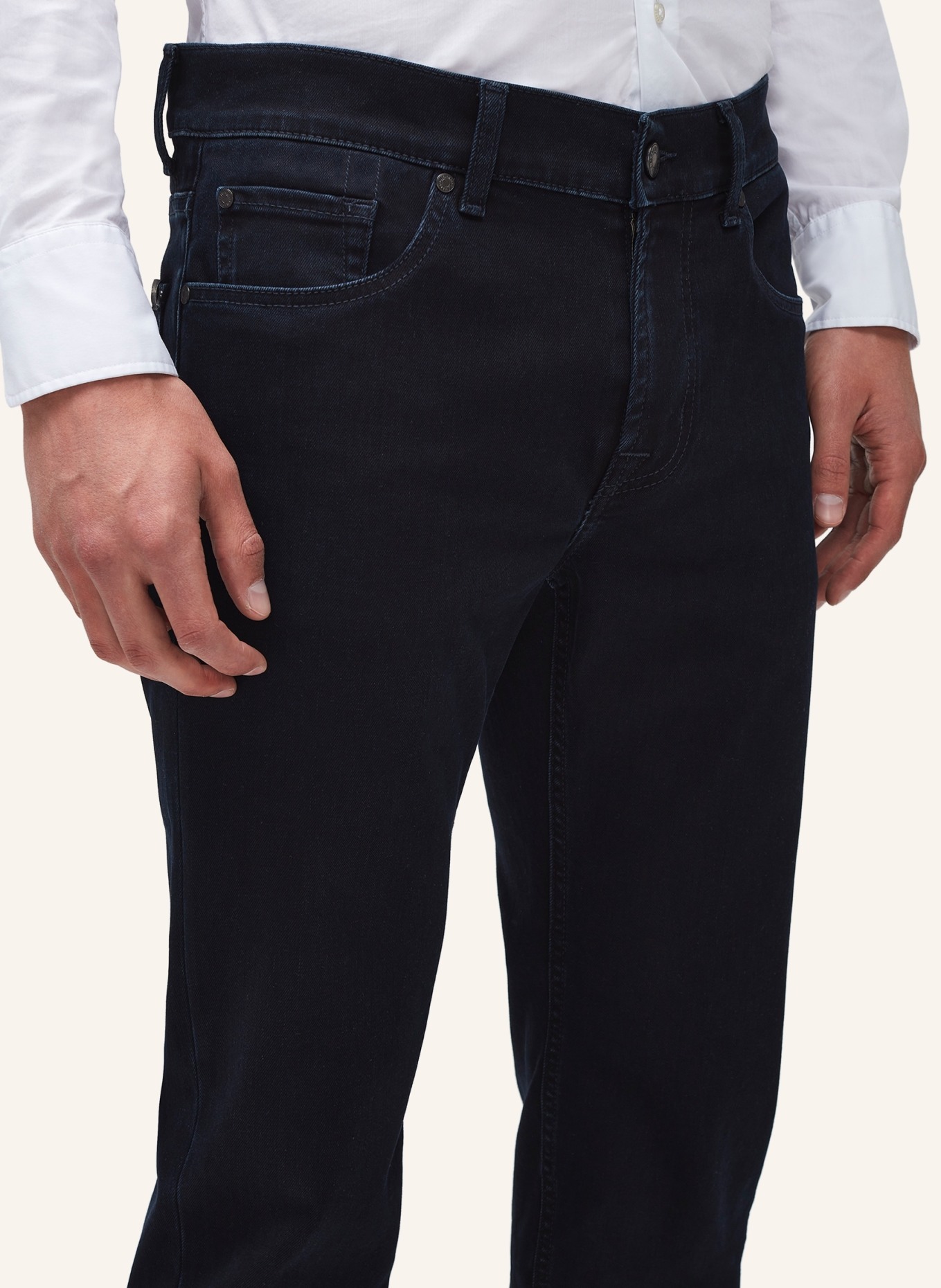 7 for all mankind Jeans STANDARD Straight Fit, Farbe: BLAU (Bild 4)
