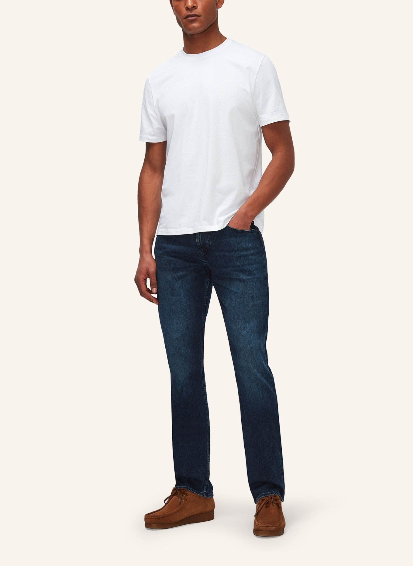 7 for all mankind Jeans THE STRAIGHT Straight Fit, Farbe: BLAU (Bild 5)