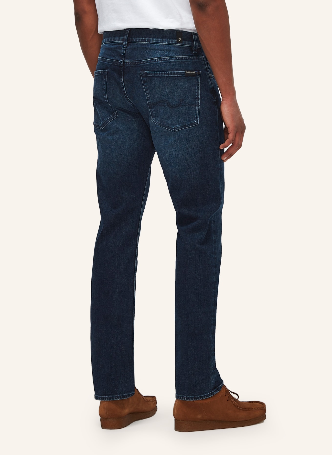 7 for all mankind Jeans THE STRAIGHT Straight Fit, Farbe: BLAU (Bild 2)