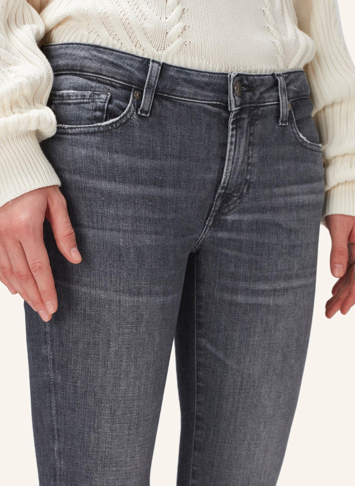 7 for all mankind Jeans PYPER Slim Fit, Farbe: GRAU (Bild 3)