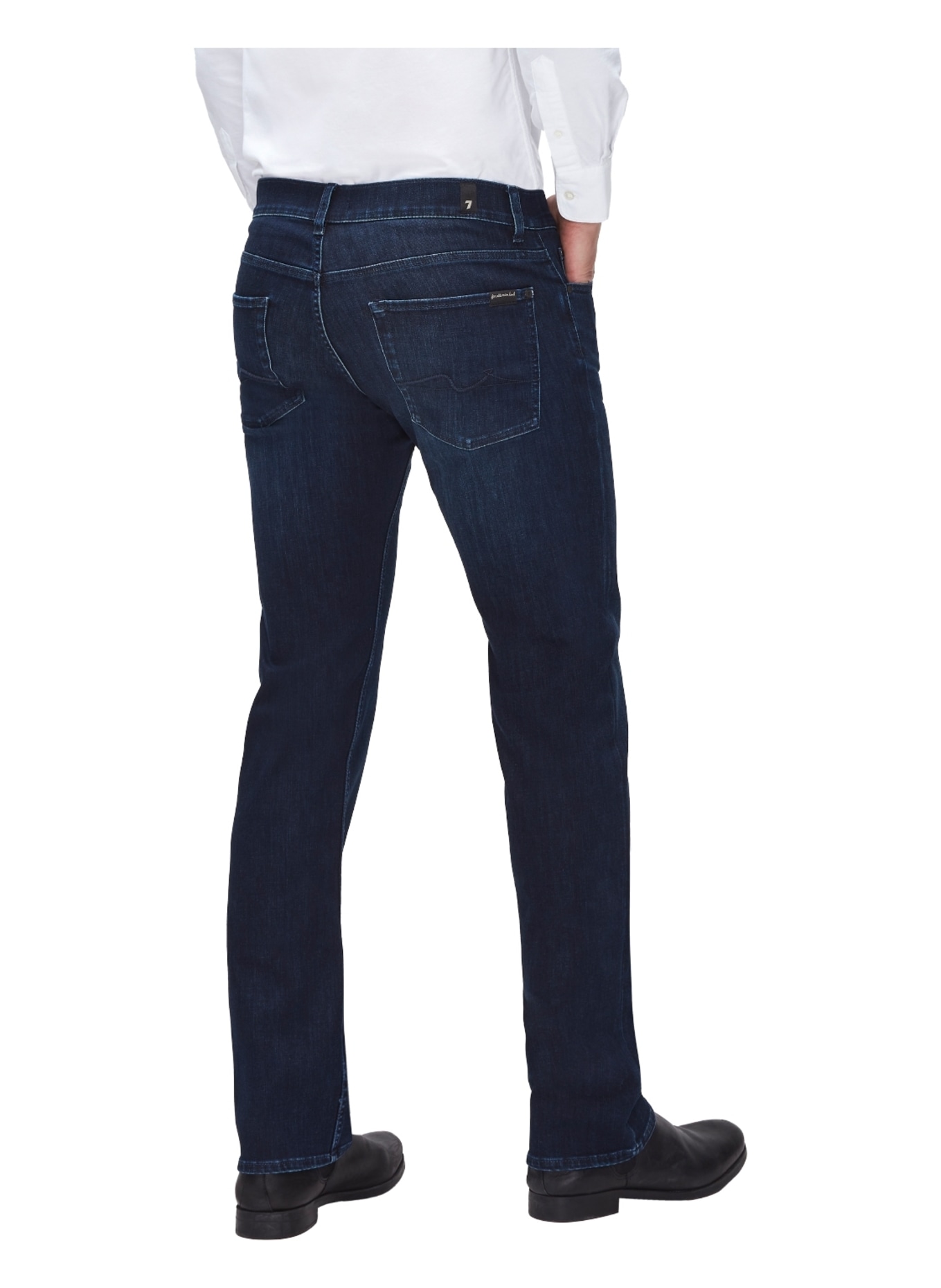 7 for all mankind Jeans STANDARD Straight Fit, Farbe: BLAU (Bild 8)