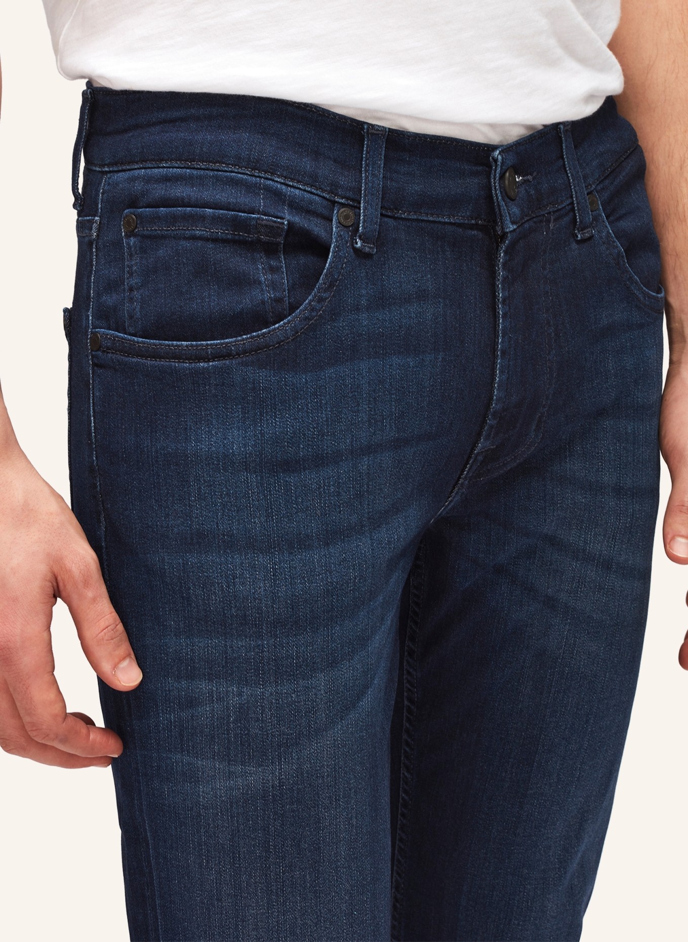 7 for all mankind Jeans SLIMMY TAPERED Slim Fit, Farbe: BLAU (Bild 8)