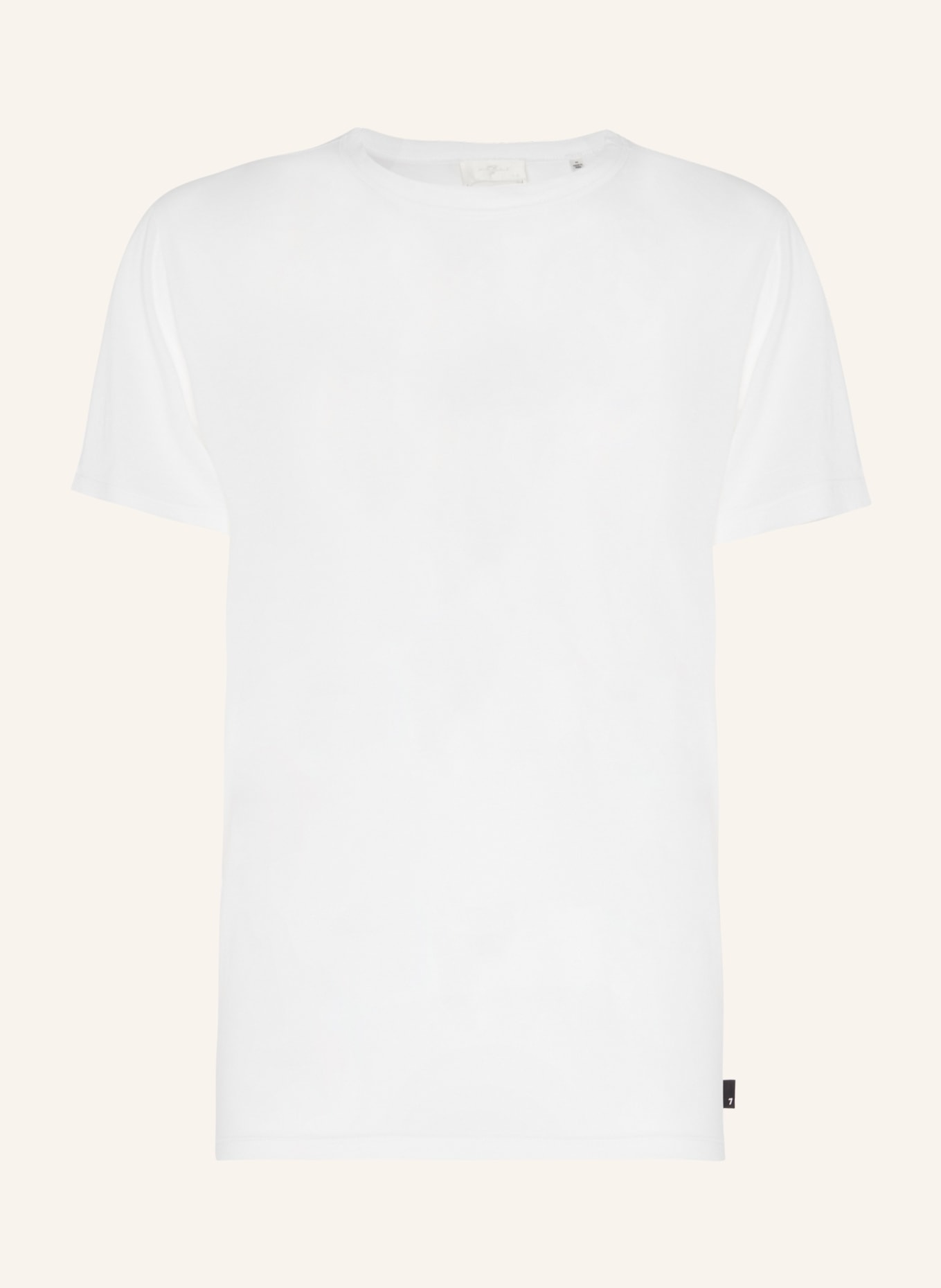 7 for all mankind FEATHERWEIGHT T-shirt, Farbe: WEISS (Bild 1)