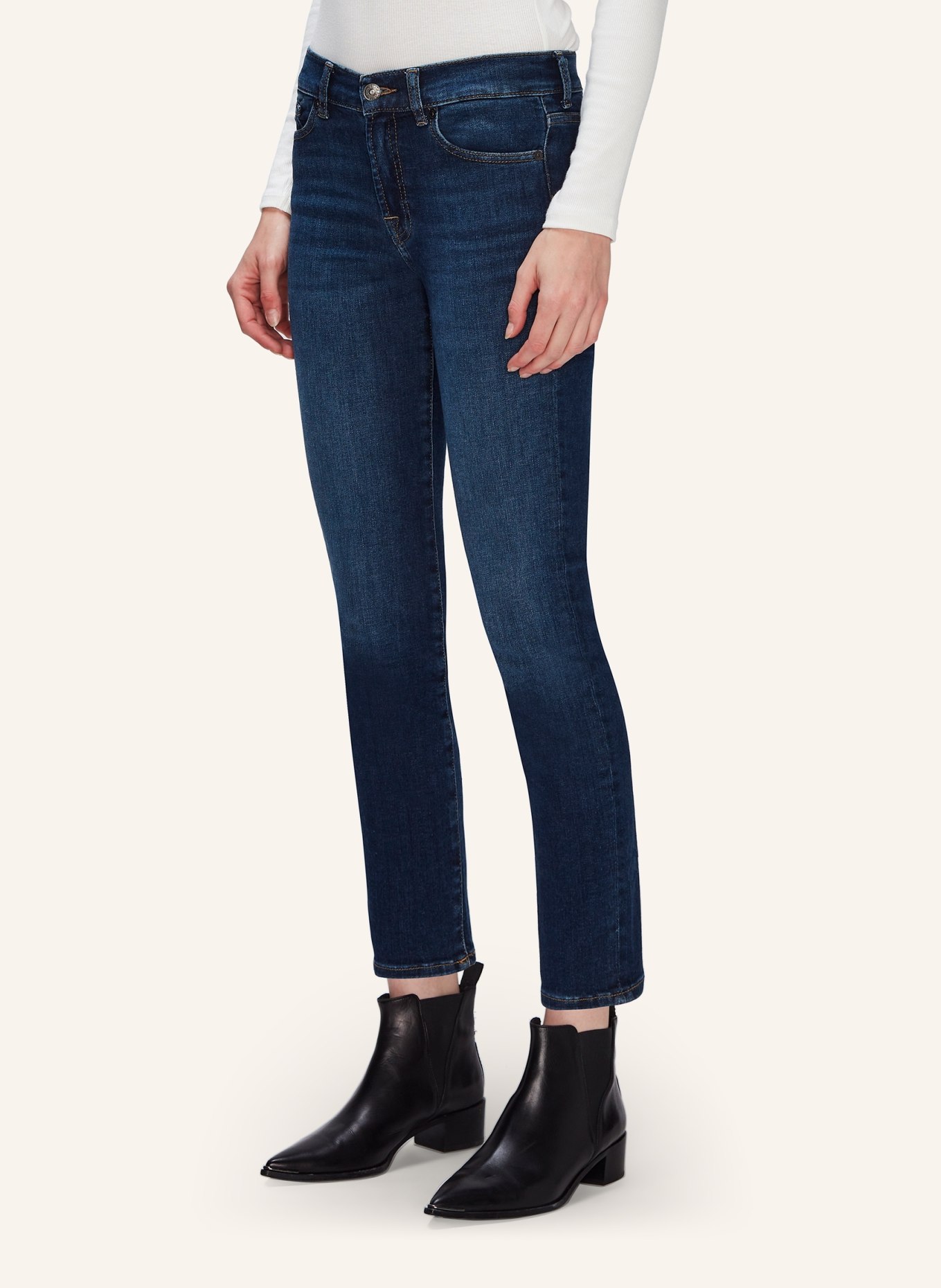7 for all mankind Jeans ROXANNE ANKLE Slim Fit, Farbe: BLAU (Bild 2)