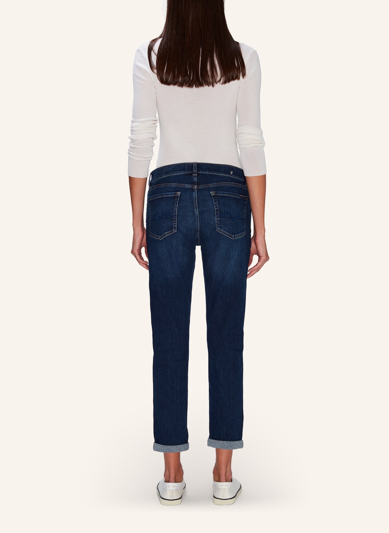 7 for all mankind Jeans JOSEFINA Boyfriend Fit, Farbe: BLAU (Bild 3)