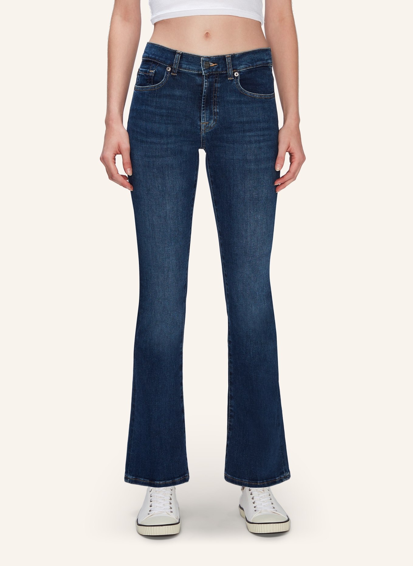 7 for all mankind Jeans BOOTCUT TAILORLESS Bootcut Fit, Farbe: BLAU (Bild 2)