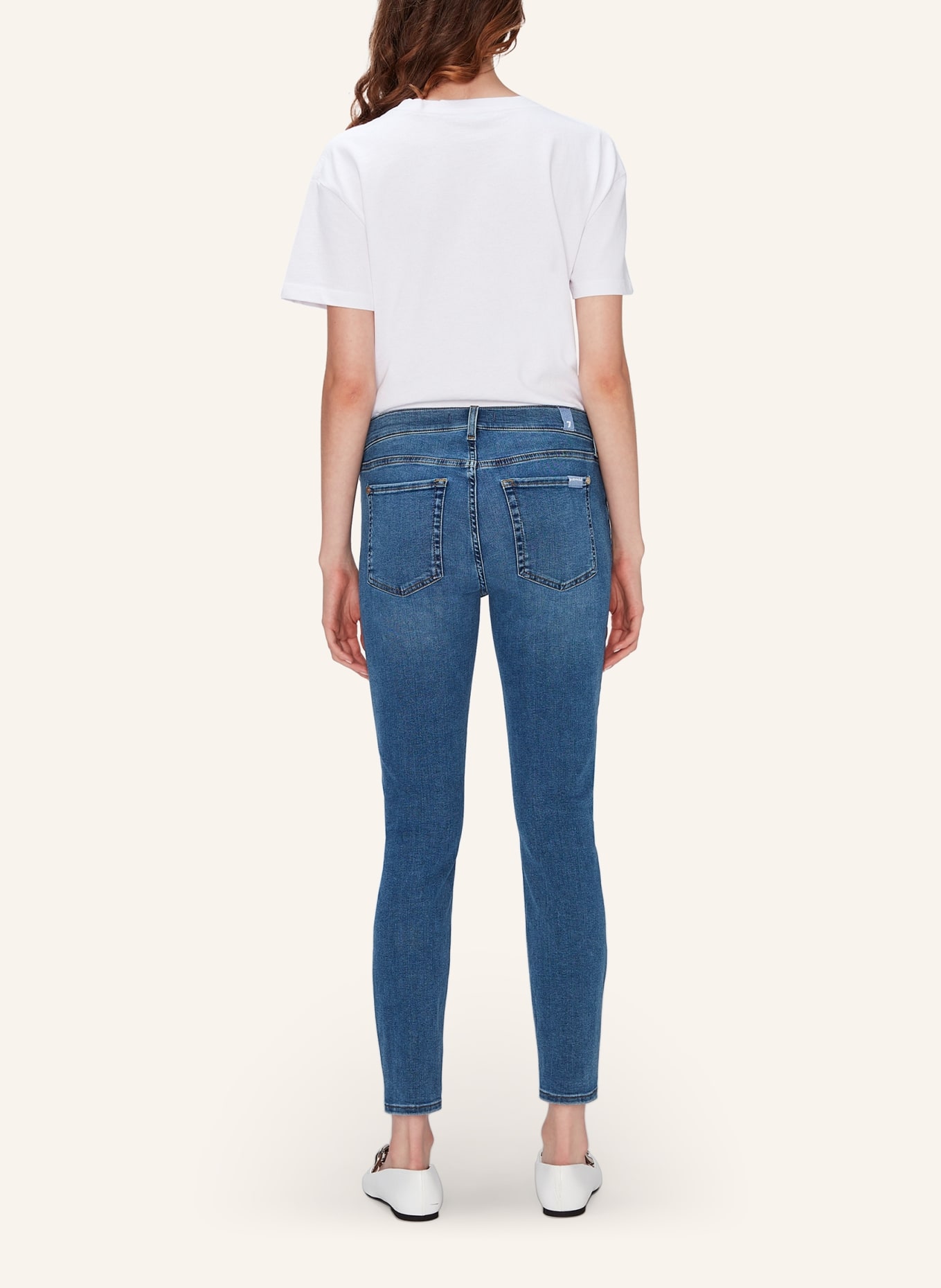 7 for all mankind Jeans  THE ANKLE SKINNY Skinny Fit, Farbe: BLAU (Bild 2)