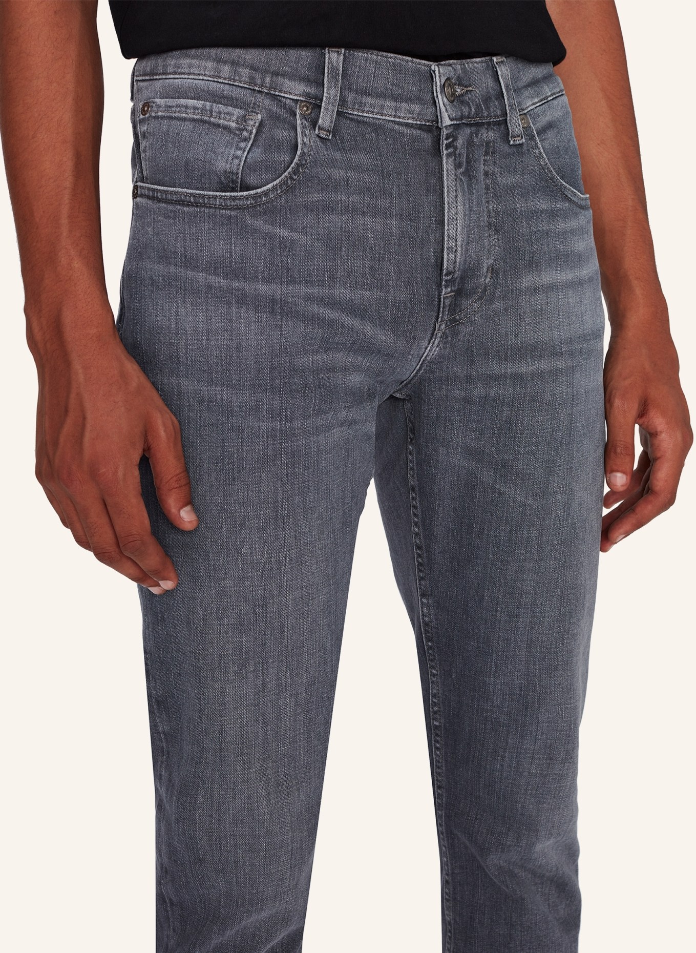 7 for all mankind Jeans  SLIMMY TAPERED Slim Fit, Farbe: GRAU (Bild 3)