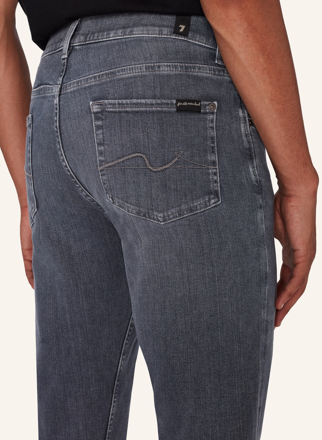 7 for all mankind Jeans  SLIMMY TAPERED Slim Fit, Farbe: GRAU (Bild 4)