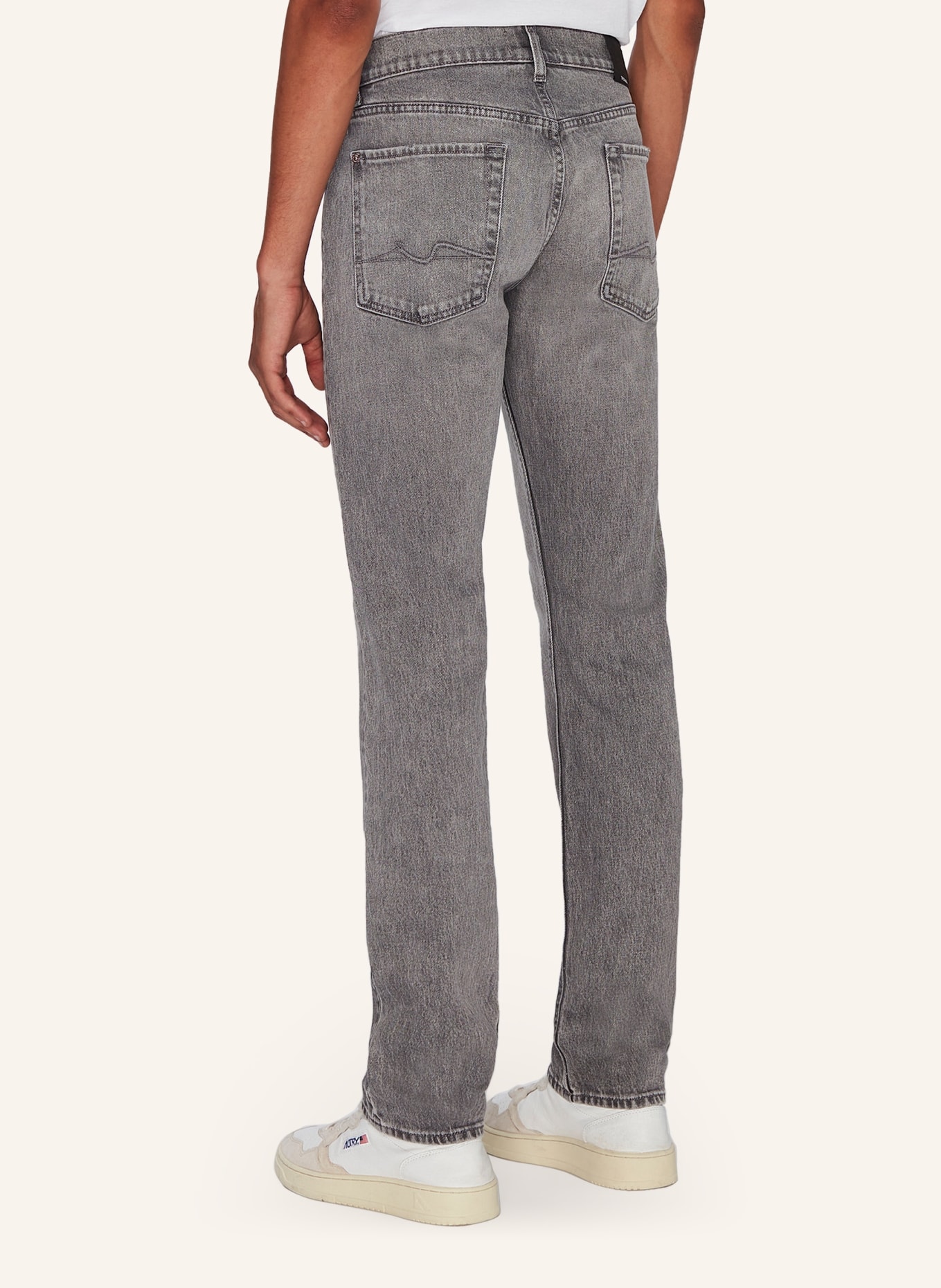 7 for all mankind Jeans  THE STRAIGHT Straight Fit, Farbe: GRAU (Bild 2)