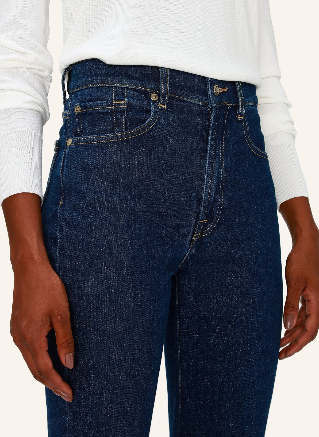 7 for all mankind Jeans  LOGAN STOVEPIPE Straight Fit, Farbe: BLAU (Bild 3)