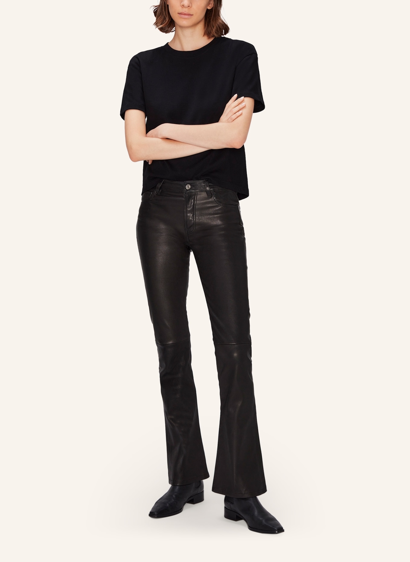 7 for all mankind Pants  BOOTCUT TAILORLESS Bootcut Fit, Farbe: SCHWARZ (Bild 5)