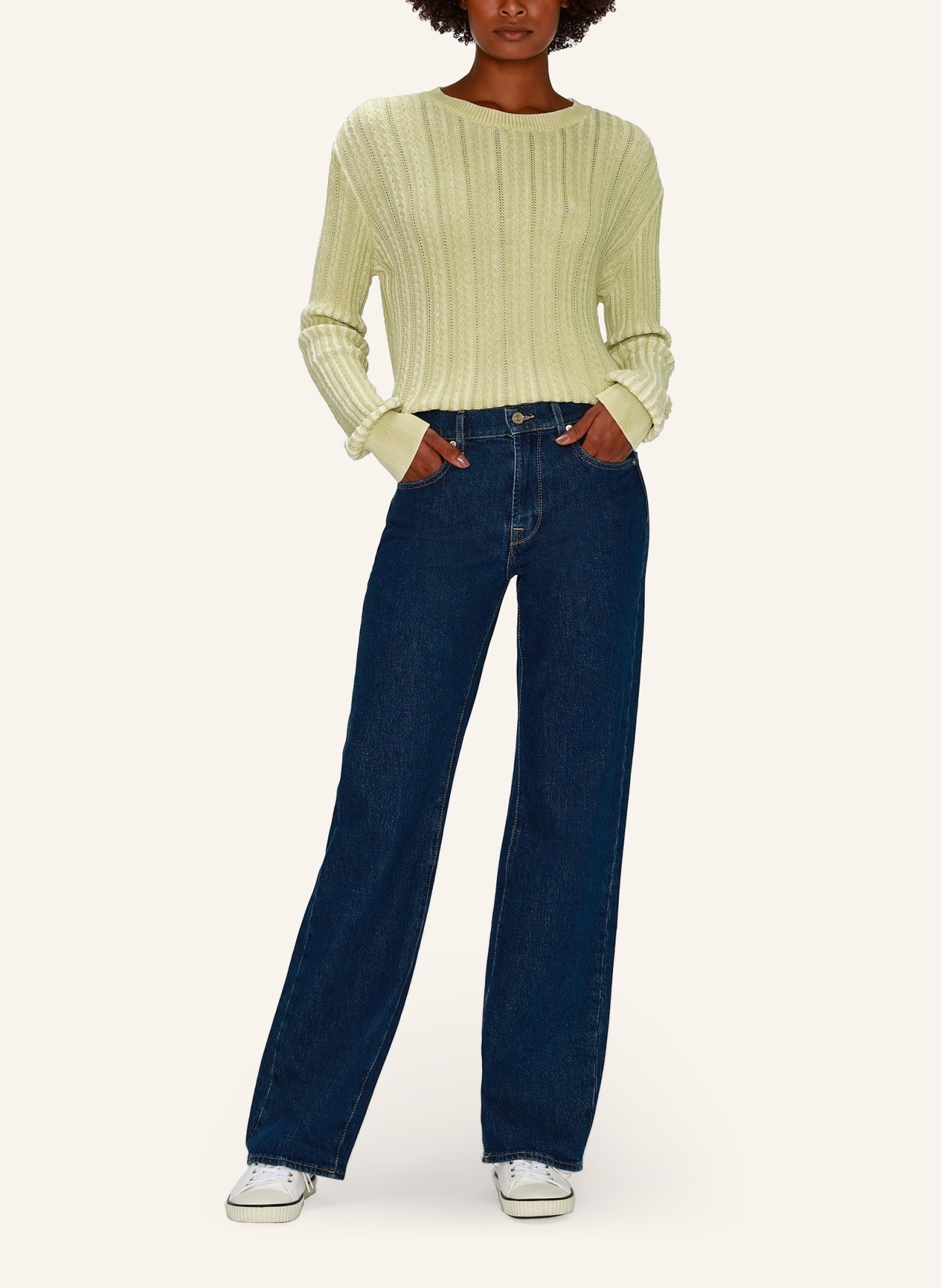 7 for all mankind Jeans  TESS TROUSER Straight Fit, Farbe: BLAU (Bild 5)