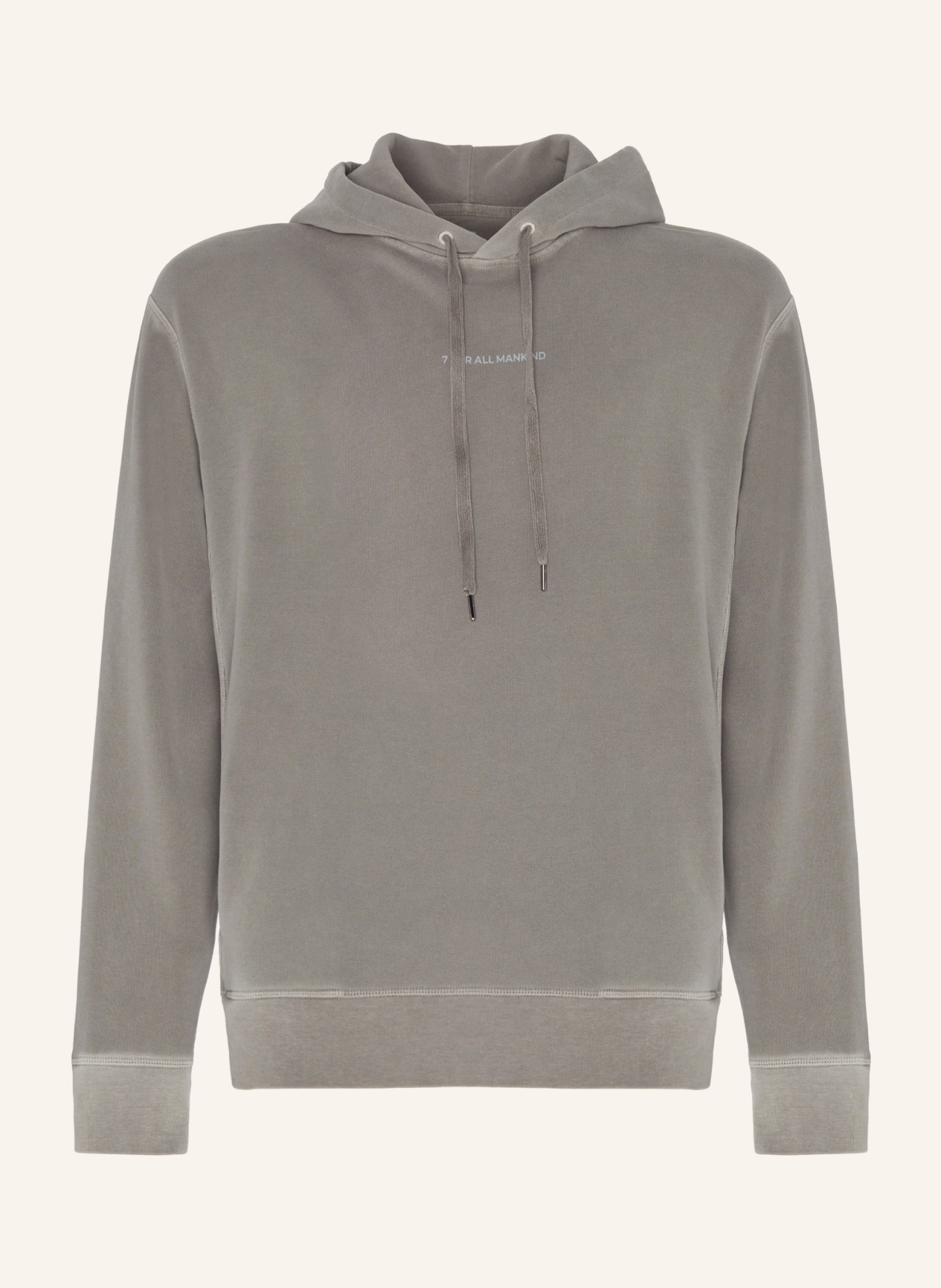 7 for all mankind Sweater  HOODIE: GRAU