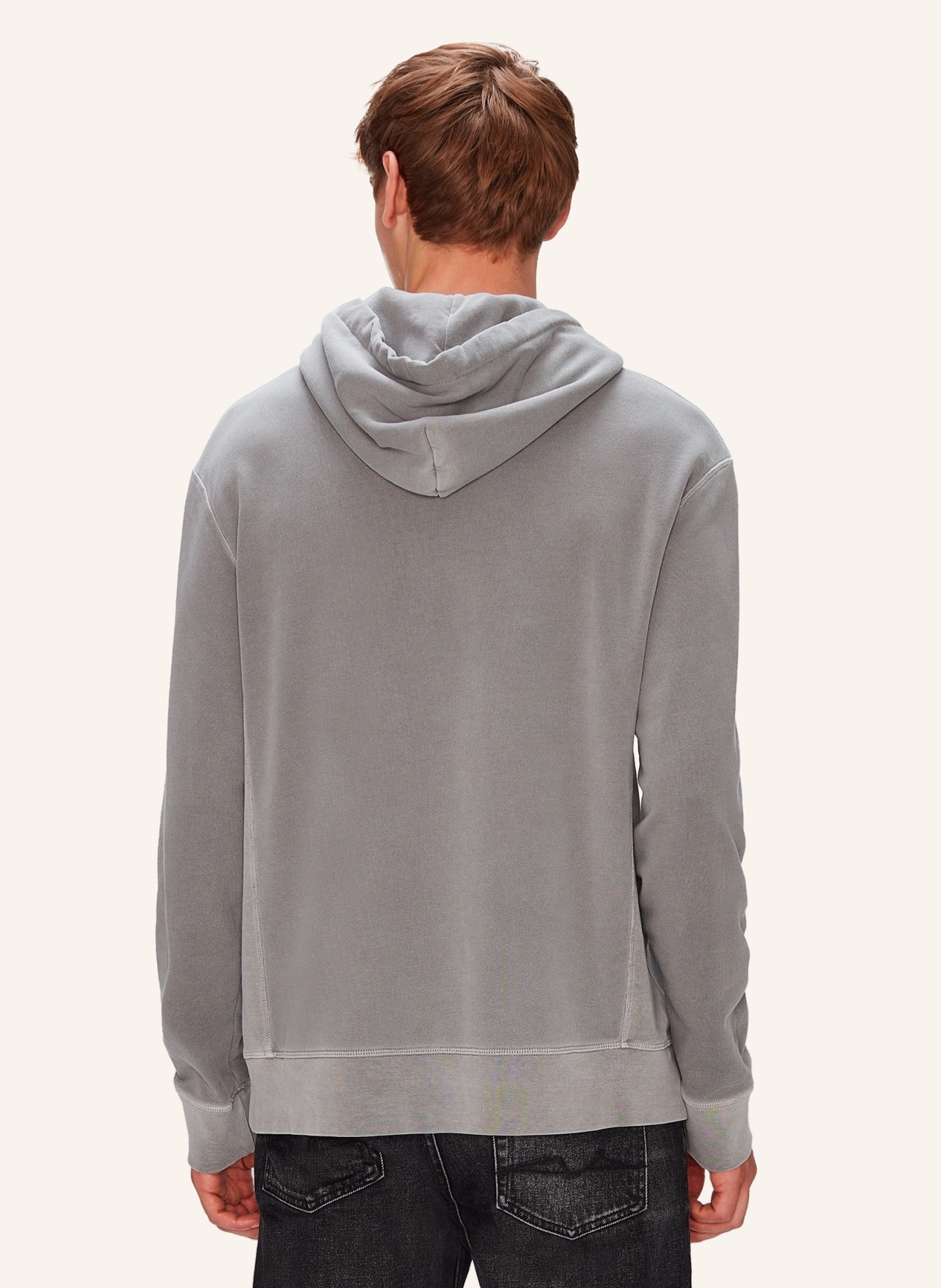 7 for all mankind Sweater  HOODIE: GRAU