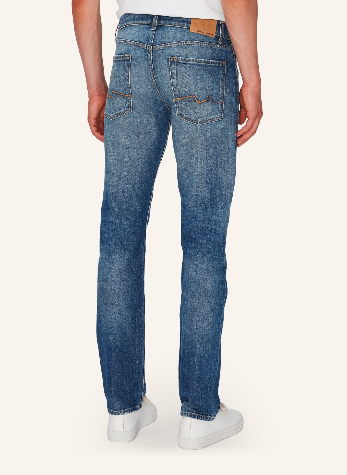 7 for all mankind Jeans  THE STRAIGHT Straight Fit, Farbe: BLAU (Bild 3)