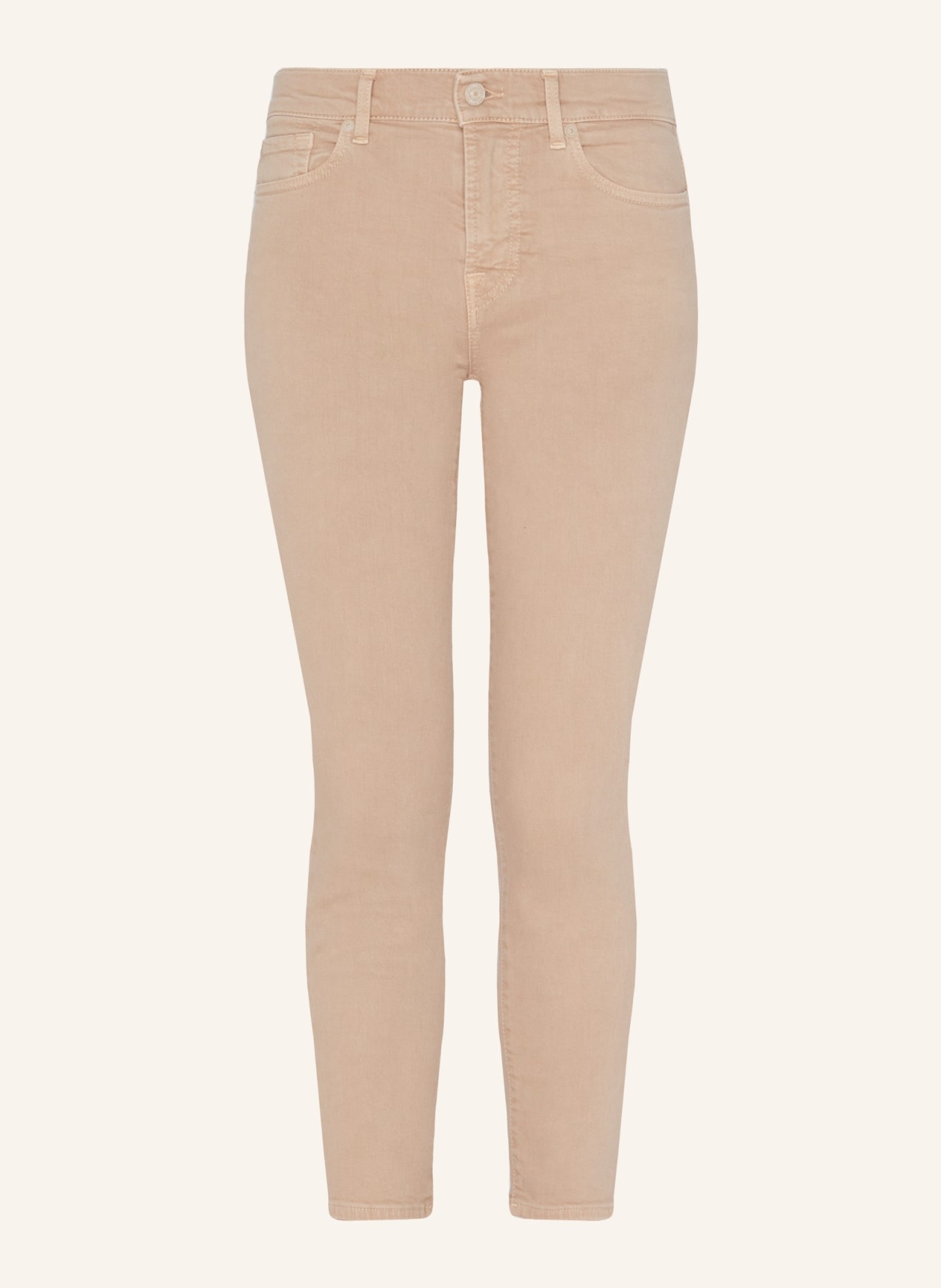 7 for all mankind Pants  ROXANNE ANKLE Slim Fit, Farbe: BEIGE (Bild 1)