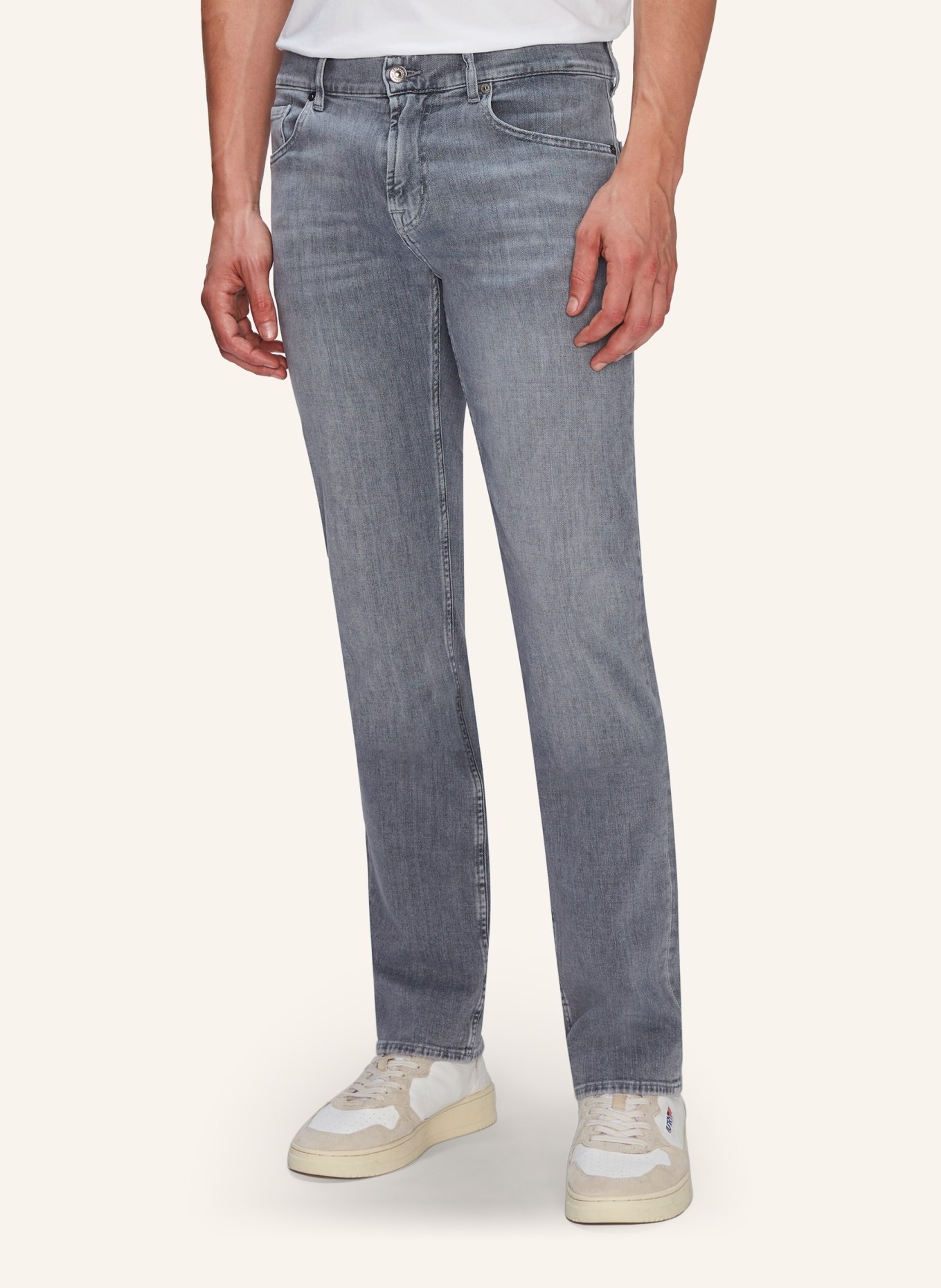 7 for all mankind Jeans STANDARD Straight Fit, Farbe: GRAU (Bild 2)