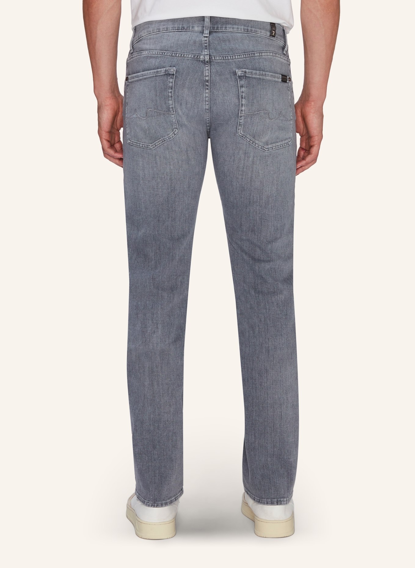 7 for all mankind Jeans STANDARD Straight Fit, Farbe: GRAU (Bild 3)
