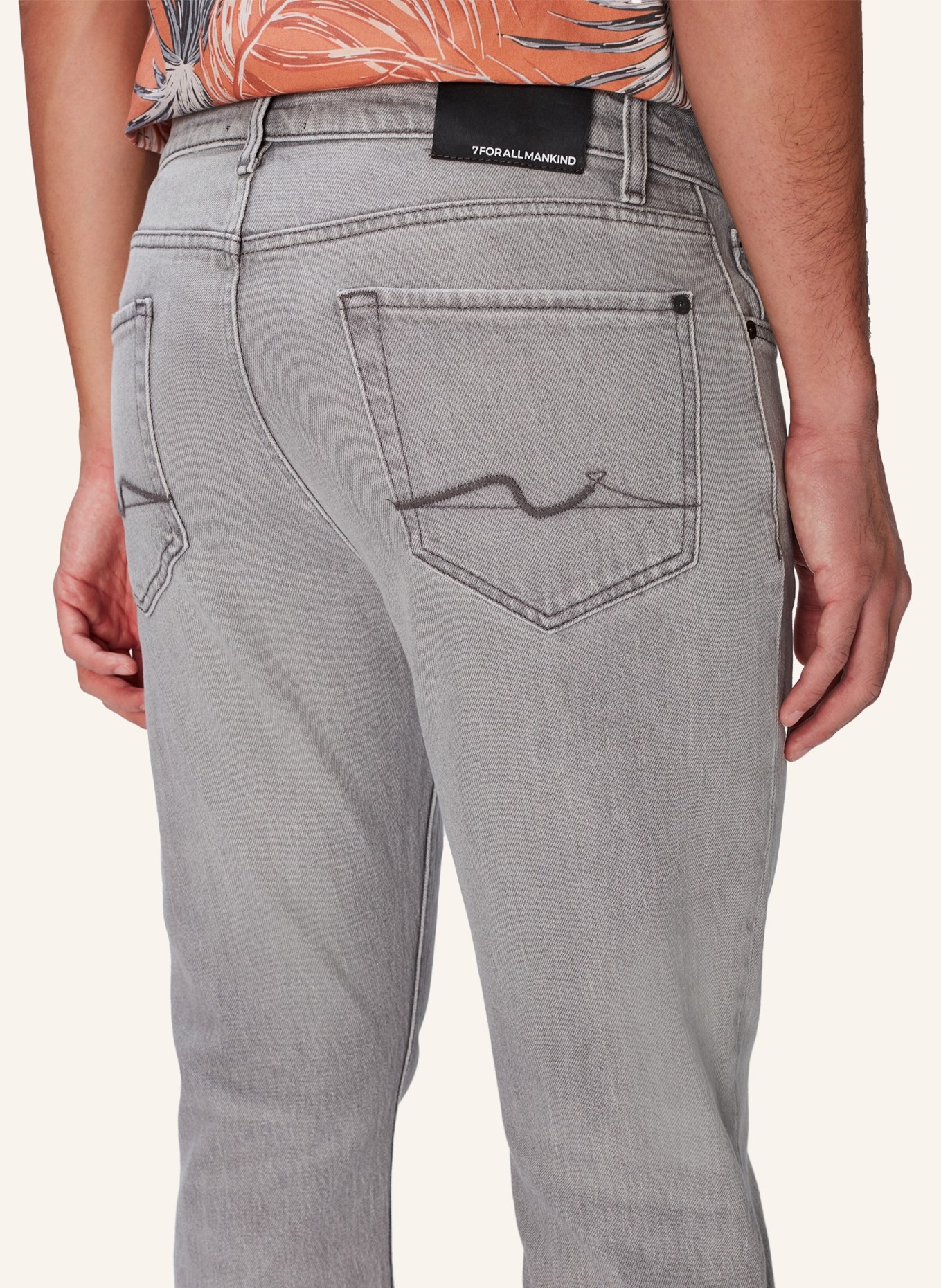 7 for all mankind Jeans SLIMMY Slim Fit, Farbe: GRAU (Bild 4)