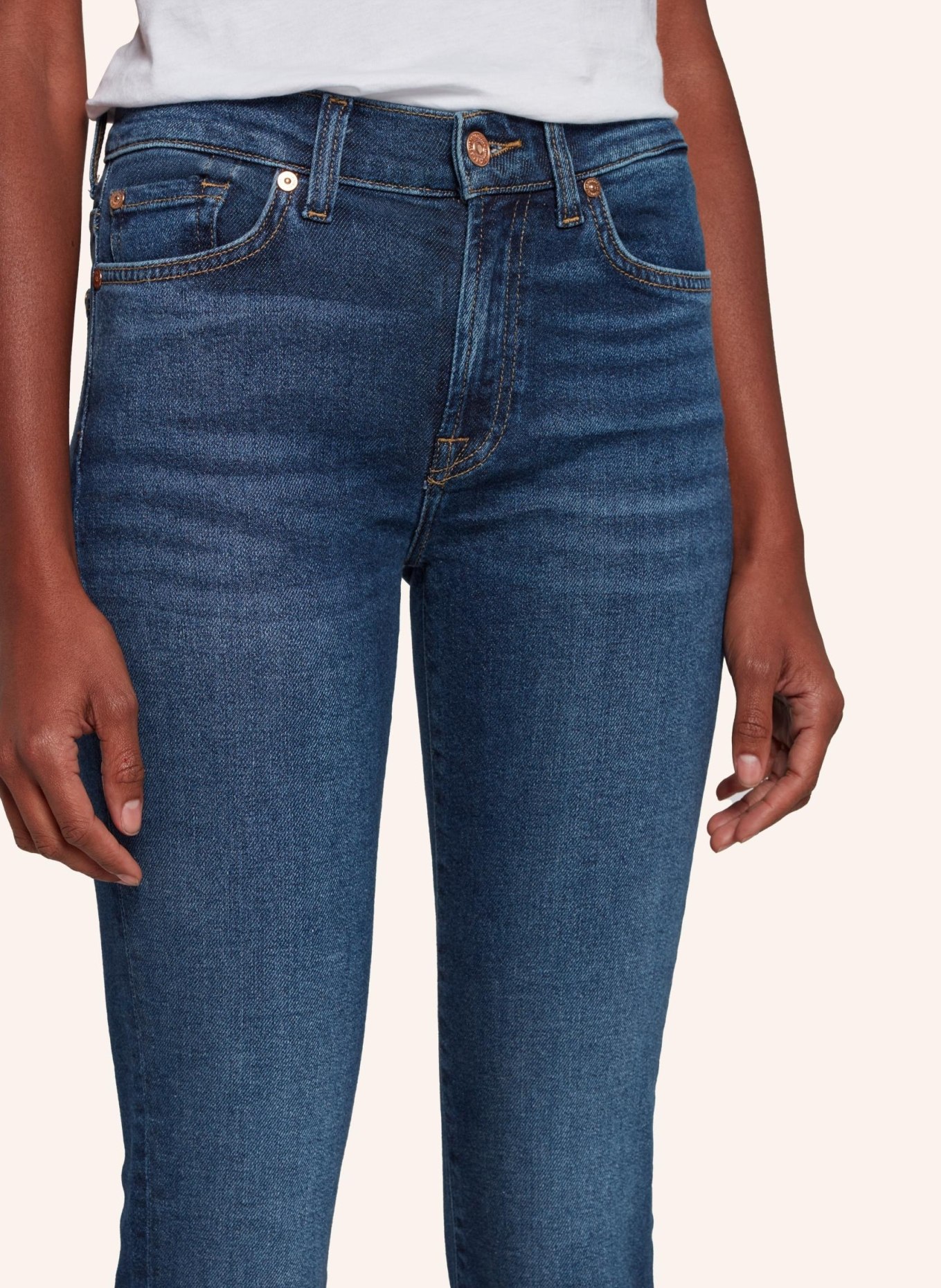 7 for all mankind Jeans ROXANNE Slim Fit, Farbe: BLAU (Bild 3)