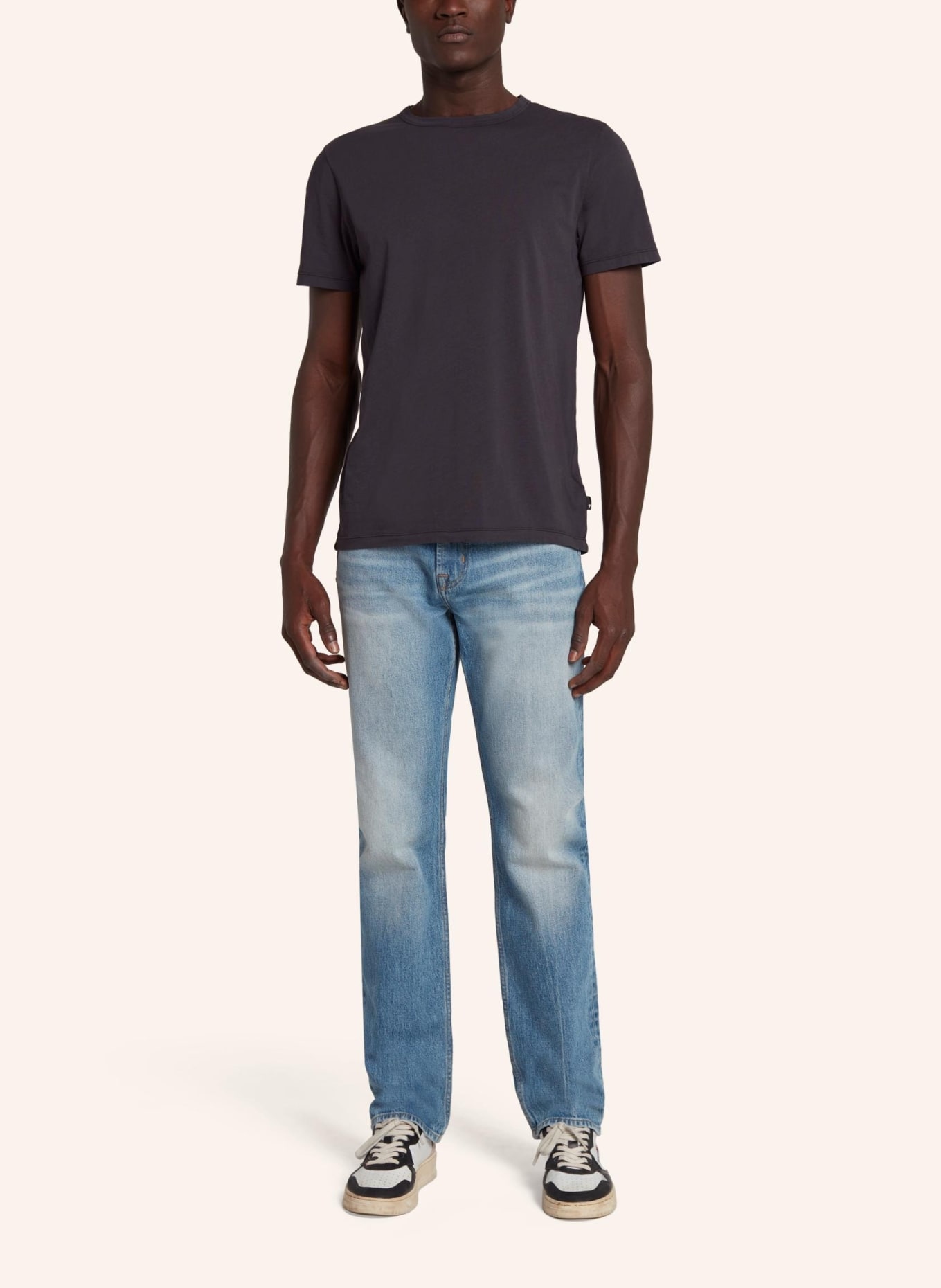7 for all mankind Jeans THE STRAIGHT Straight Fit, Farbe: BLAU (Bild 5)