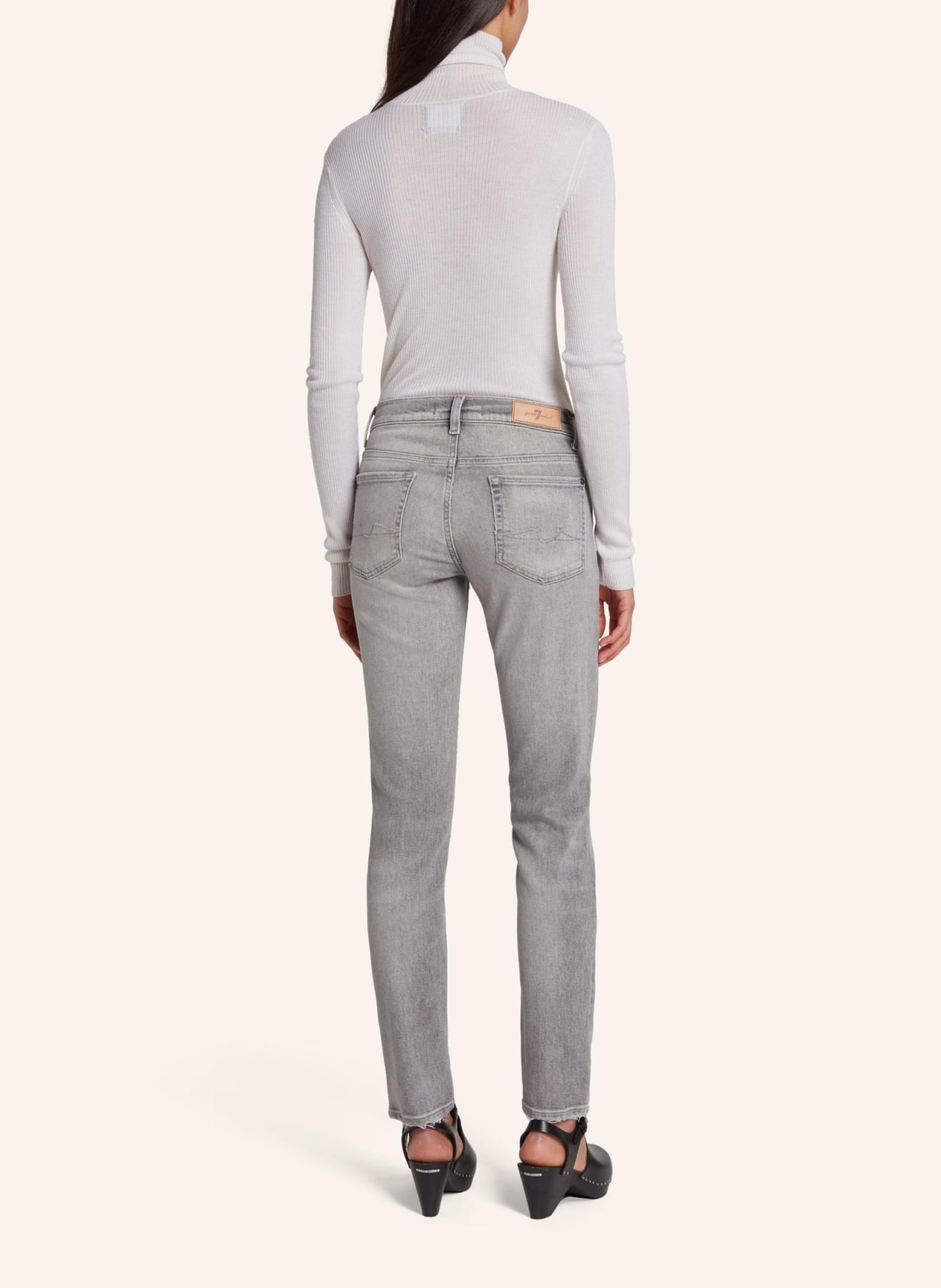 7 for all mankind Jeans ROXANNE Slim Fit, Farbe: GRAU (Bild 2)
