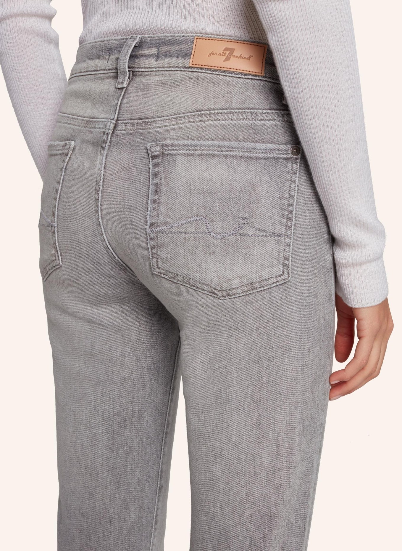 7 for all mankind Jeans ROXANNE Slim Fit, Farbe: GRAU (Bild 4)