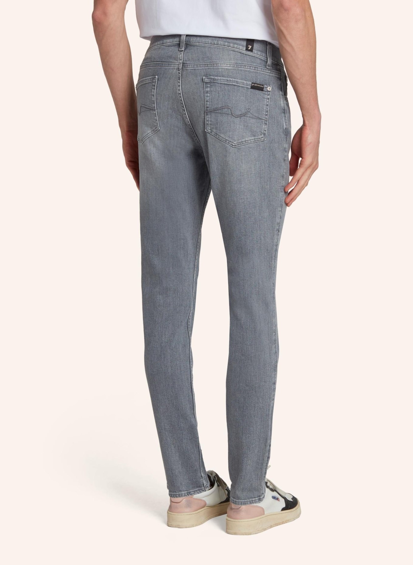 7 for all mankind Jeans SLIMMY TAPERED Slim Fit, Farbe: GRAU (Bild 2)